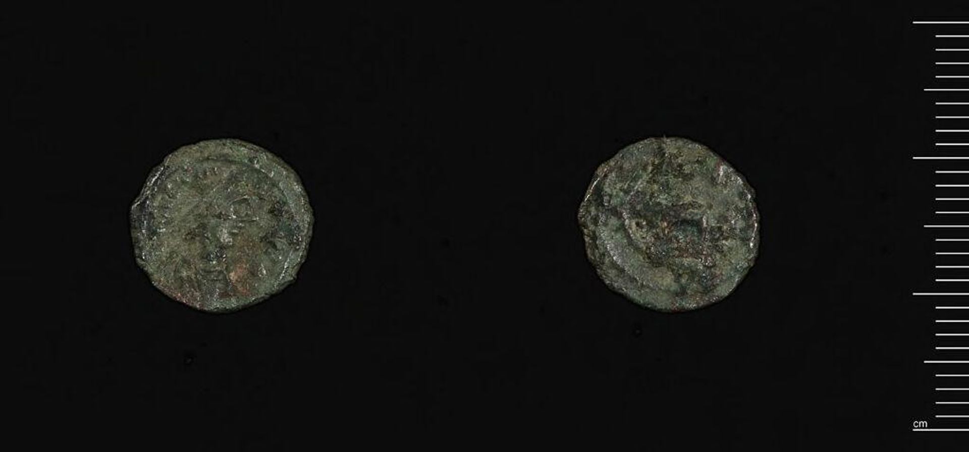 Coin of Justinian I by Justinian I