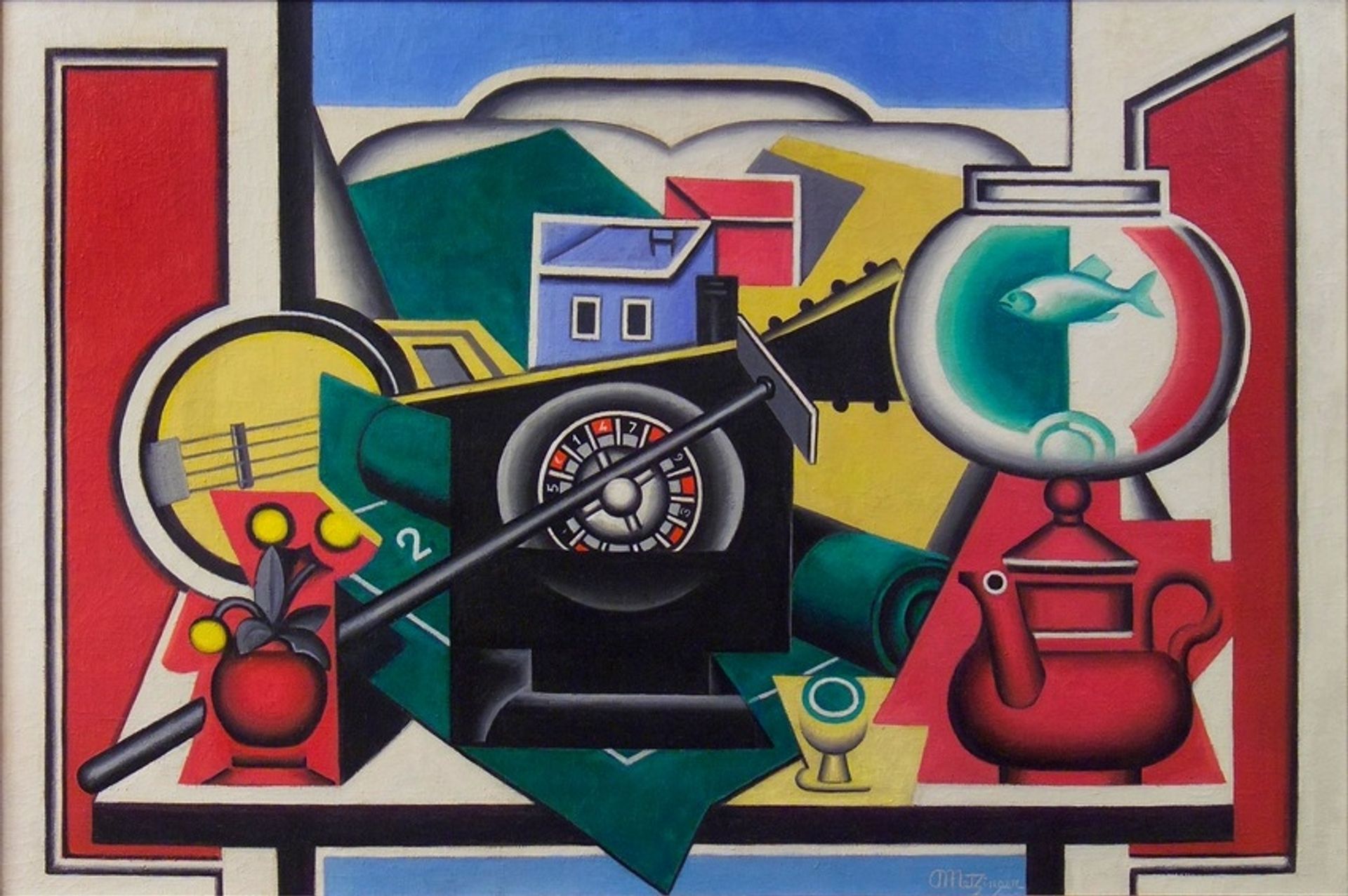La Roulette by Jean Metzinger