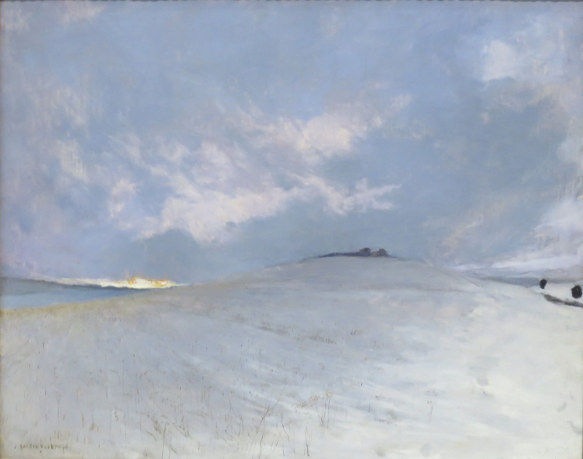 Snow Effect, Damvillers by Jules Bastien-Lepage