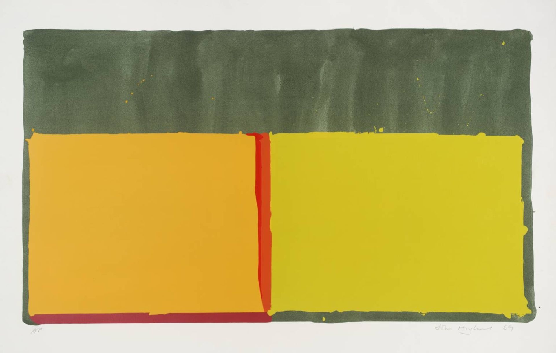 Yellows by John Hoyland