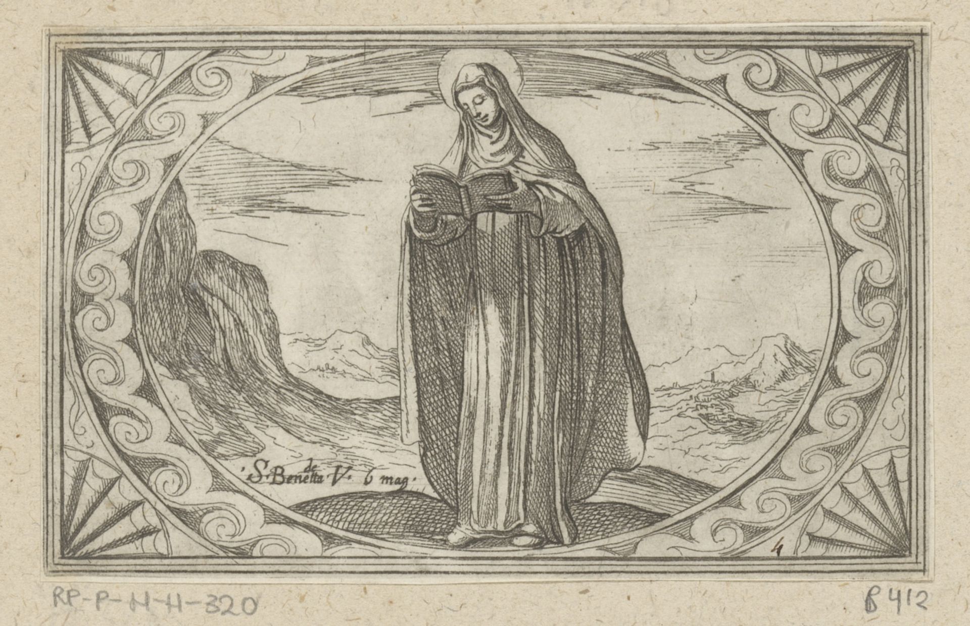 H. Benedetta by Antonio Tempesta