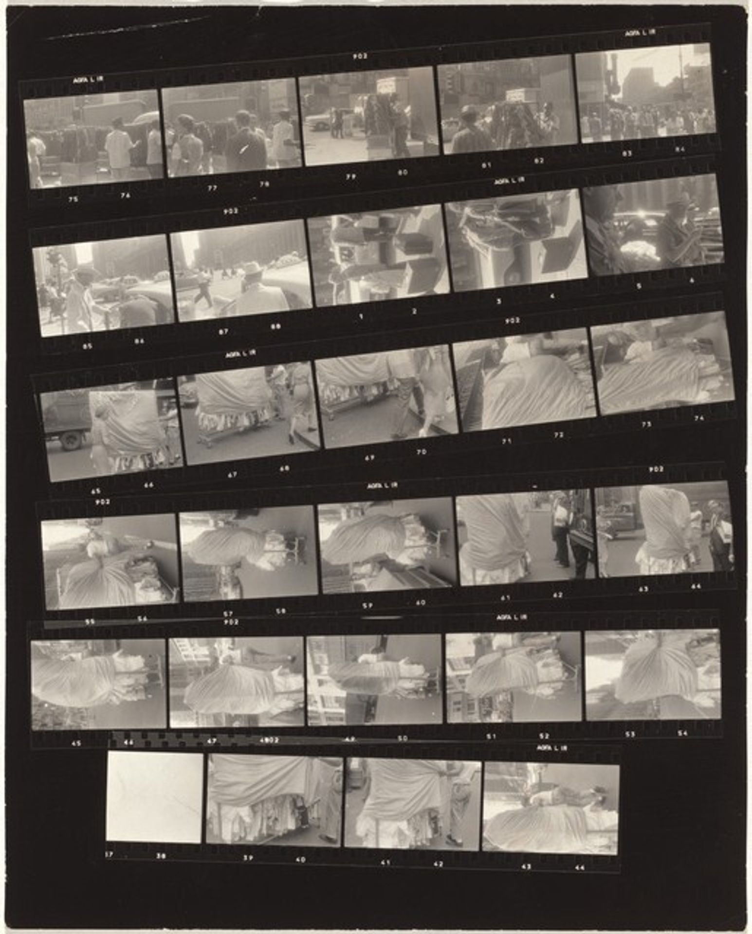 7th Avenue--New York City 1 by Robert Frank