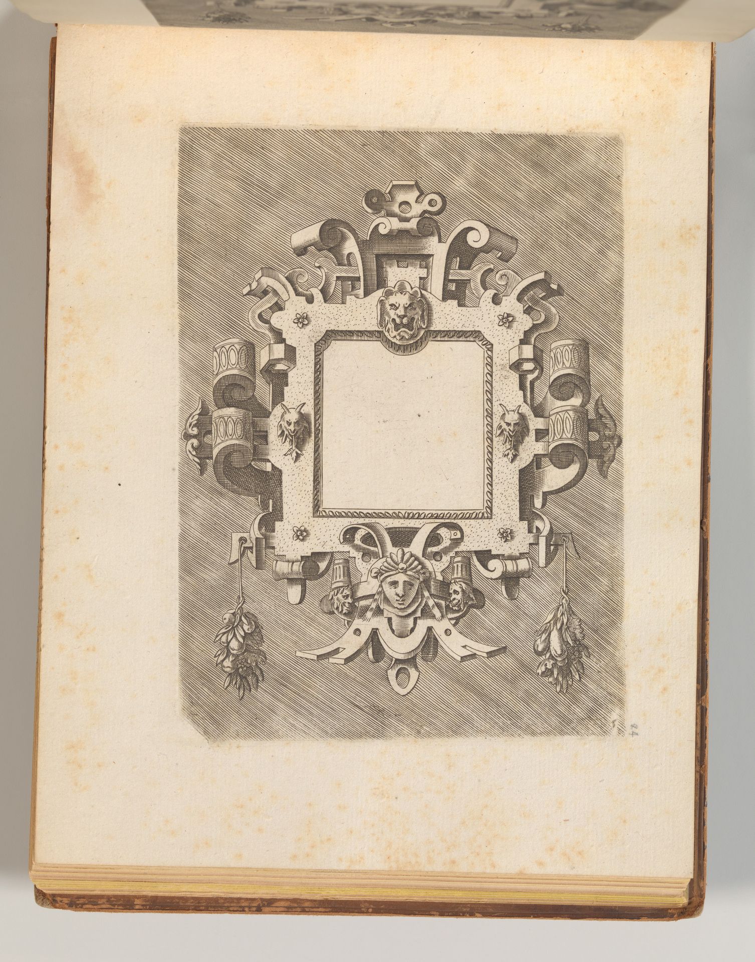 Targhe ed altri ornati di varie e capricciose invenzioni (Cartouches and other ornaments of various and capricious invention, page 31) by Hans Vredeman de Vries