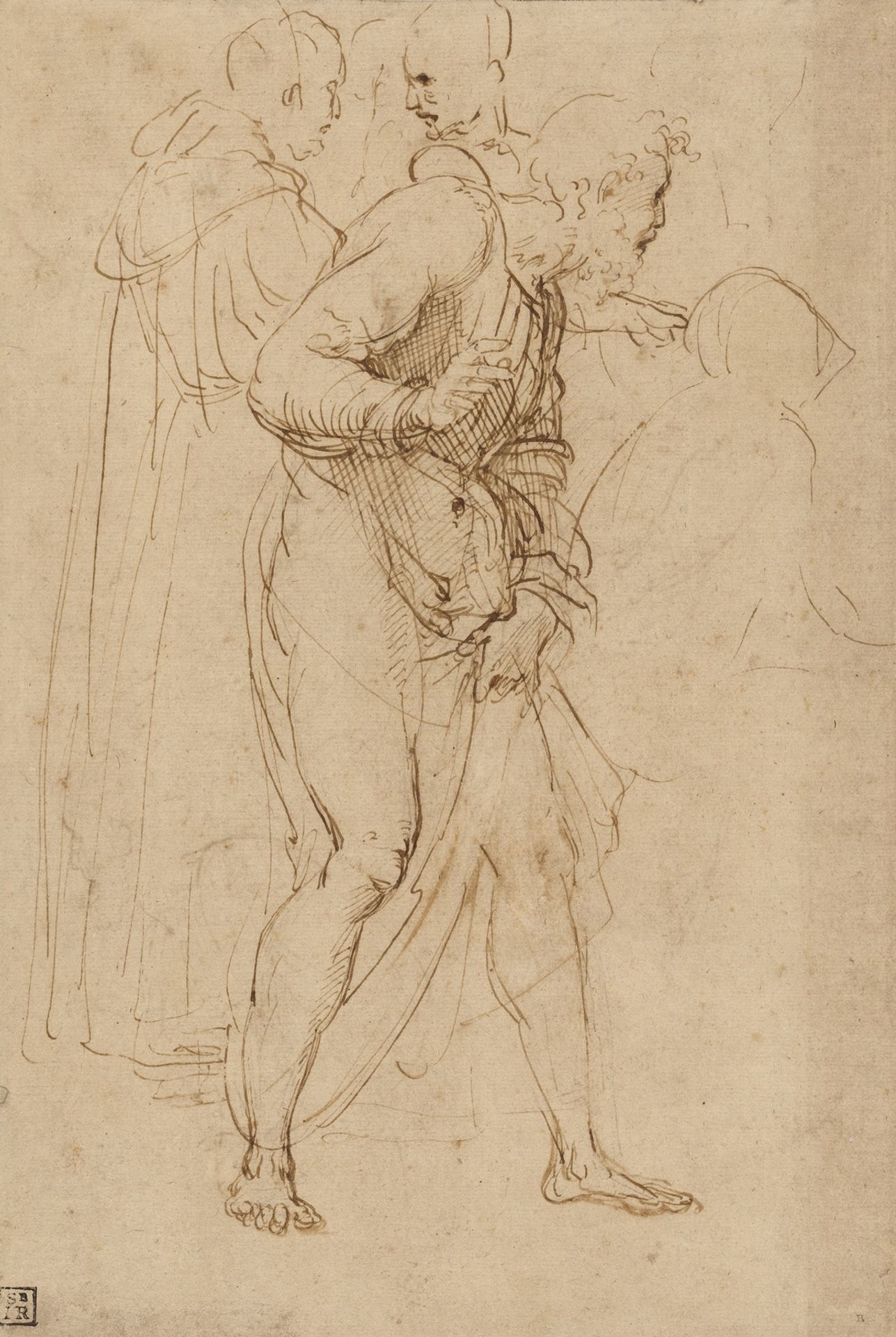 Studies for the Disputa by Raphael