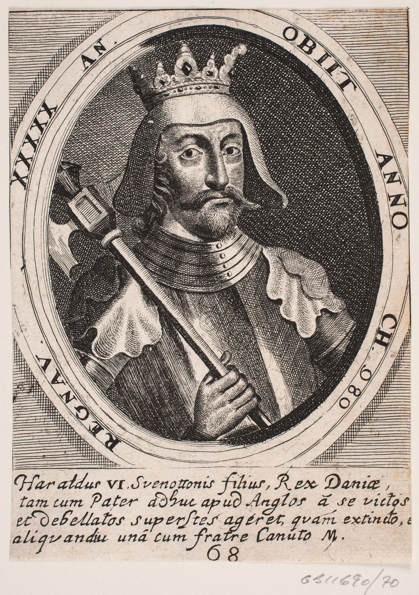 Kong Harald VI by Anonymous