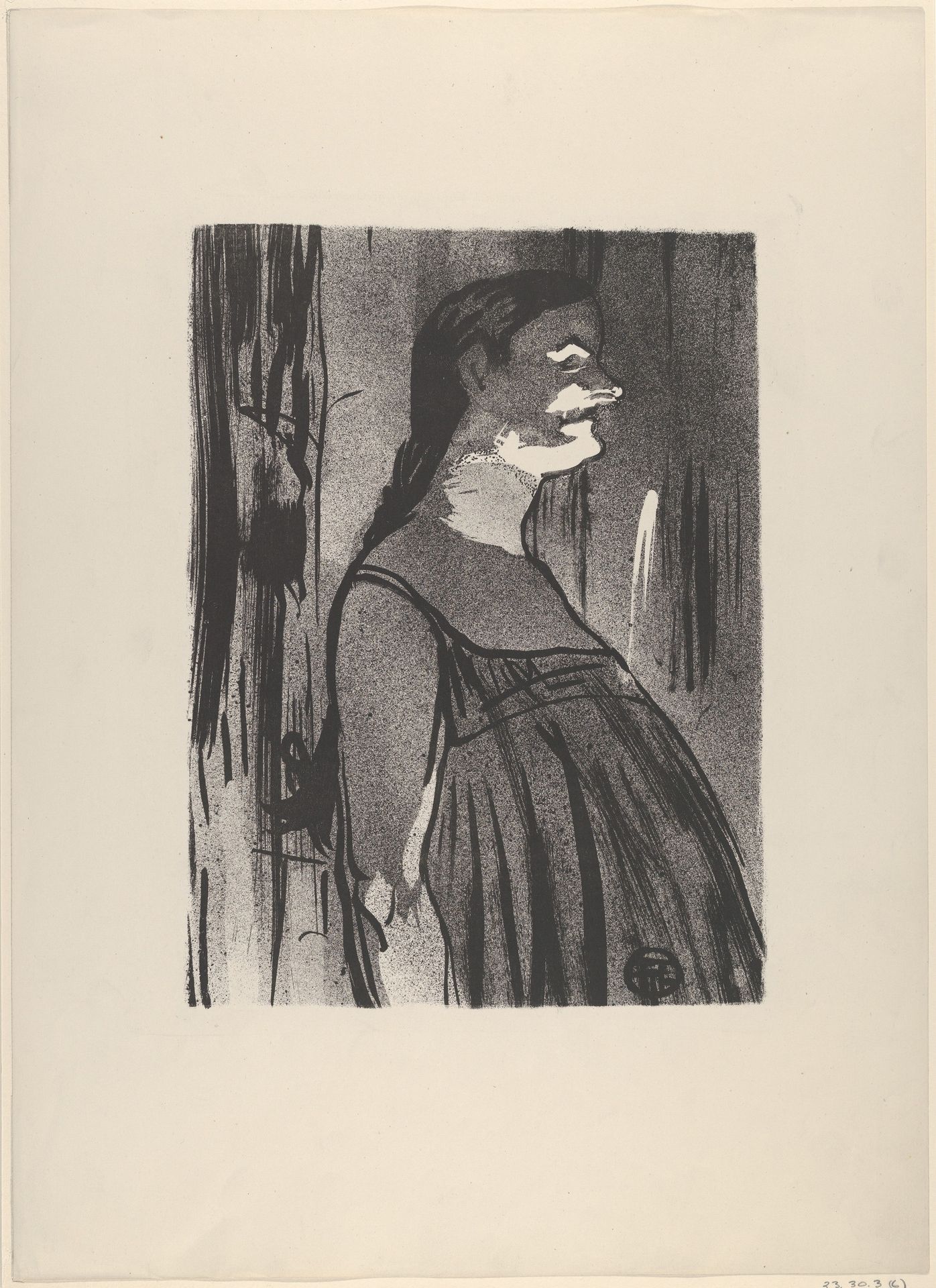 Madame Abdala, from "Le Café Concert" by Henri de Toulouse-Lautrec