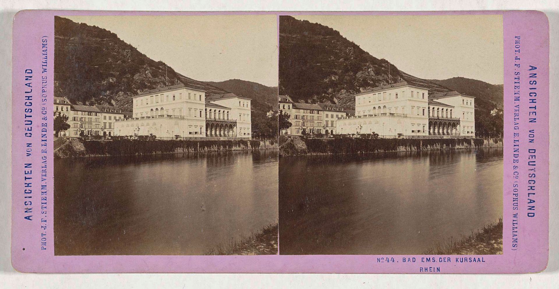 Kuurhotel in Bad Ems by Johann Friedrich Stiehm