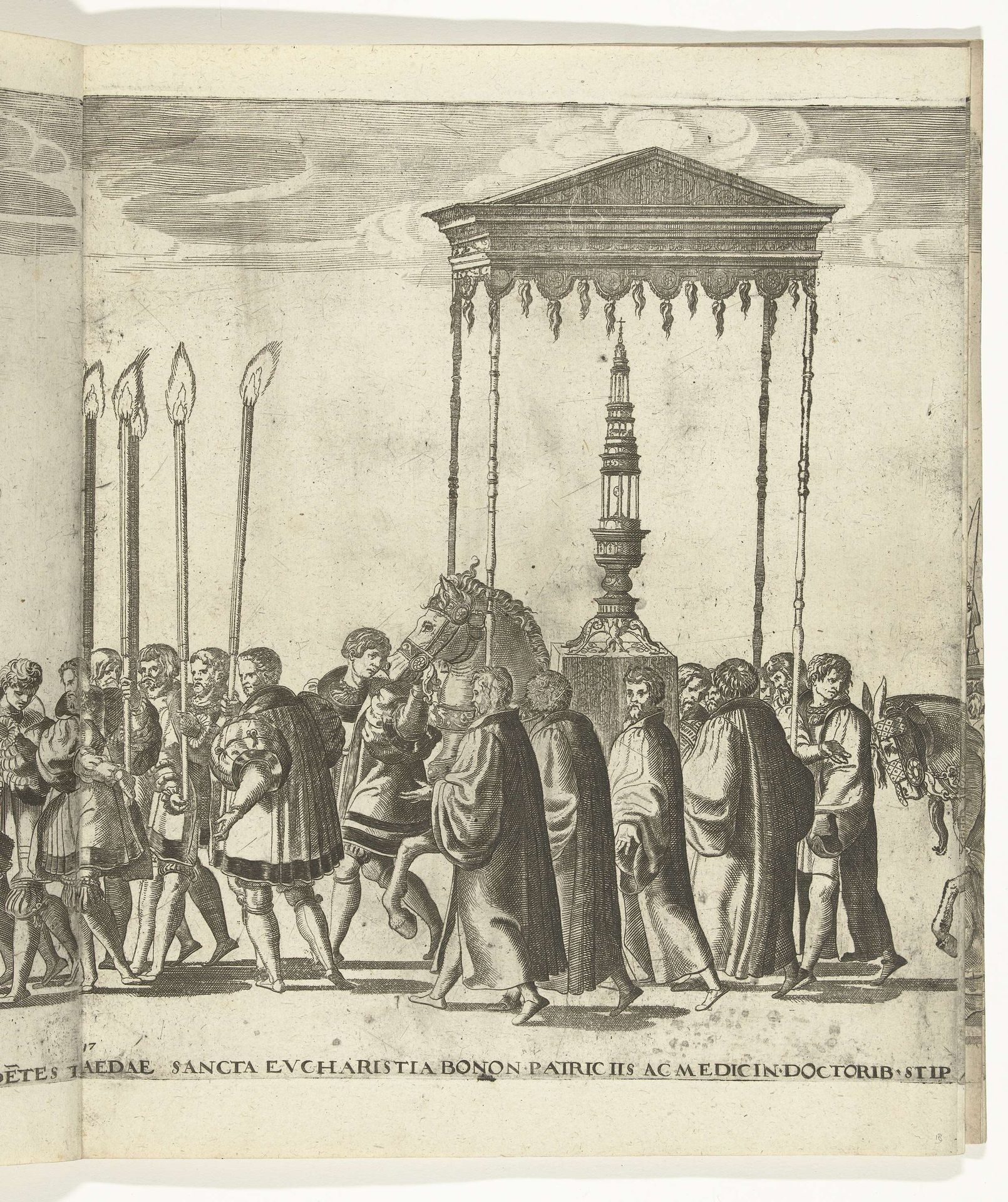 H. Sacrament, plaat 17 by Nicolaas Hogenberg