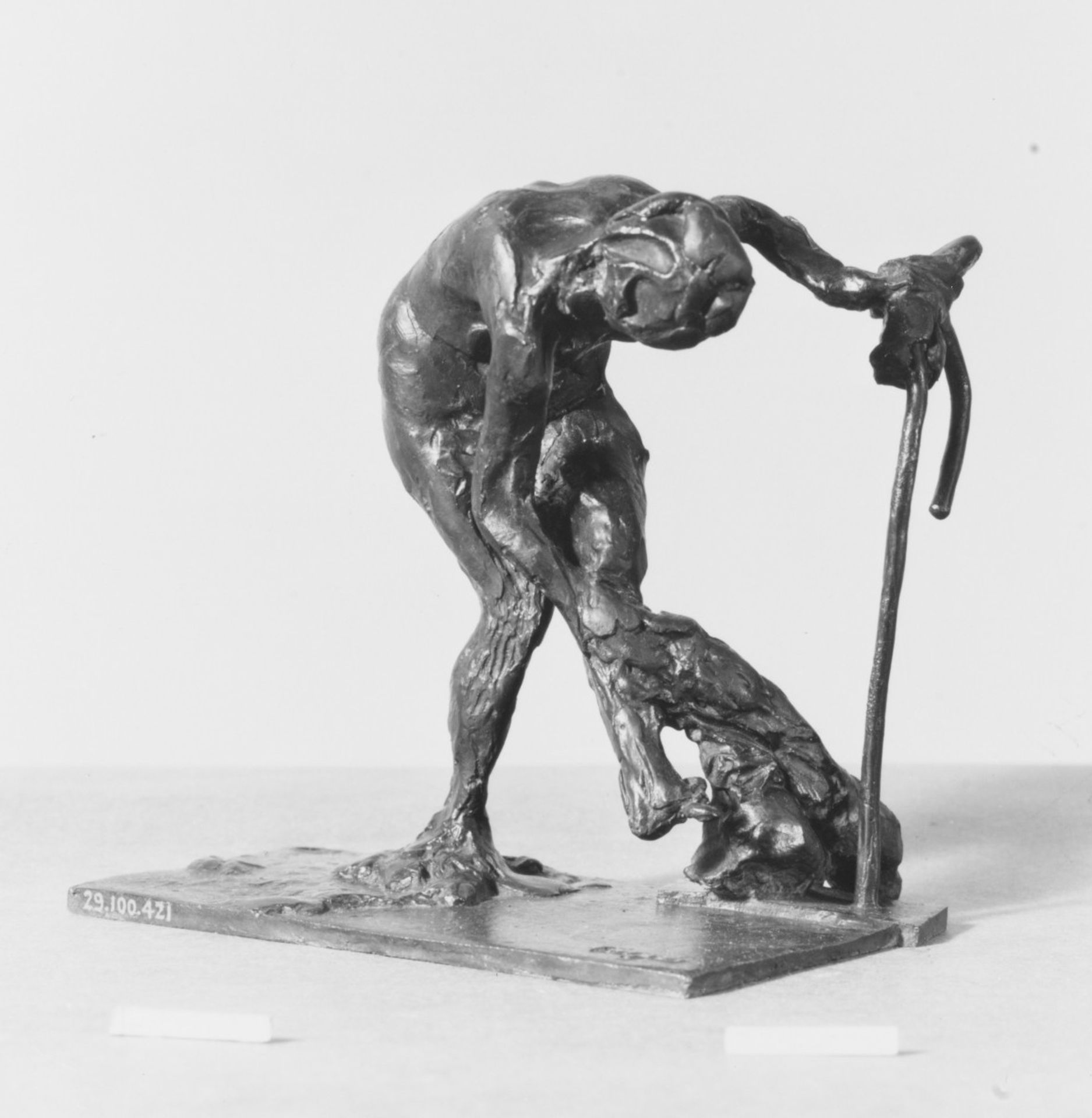 Woman Washing Her Left Leg (First State) by Edgar Degas