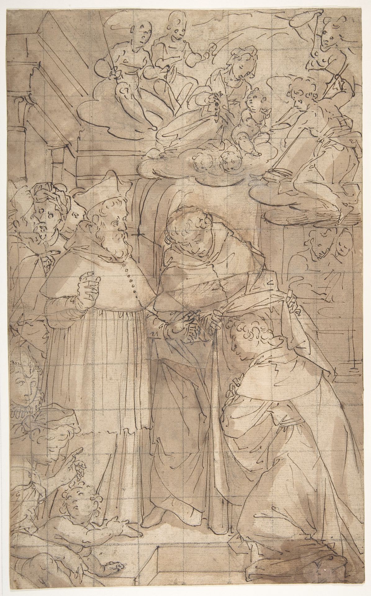 Saint Hyacinth Receiving the Dominican Habit by Aurelio Lomi