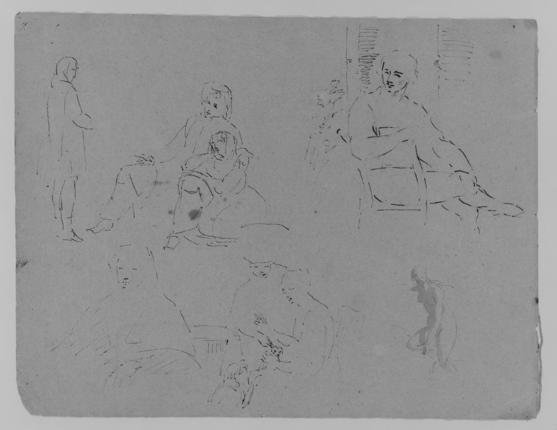 (From Sketchbook) by Thomas Sully