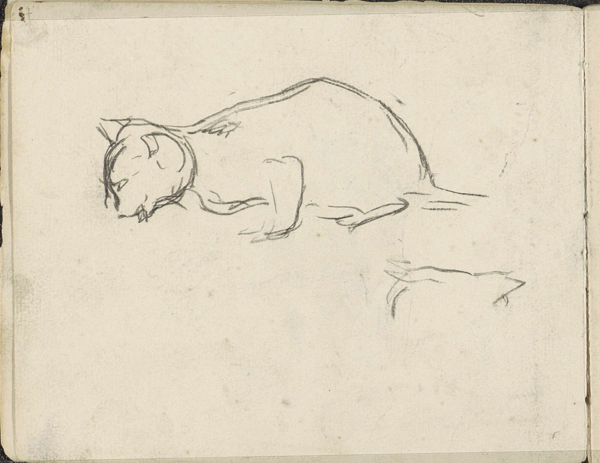 Katten by George Hendrik Breitner