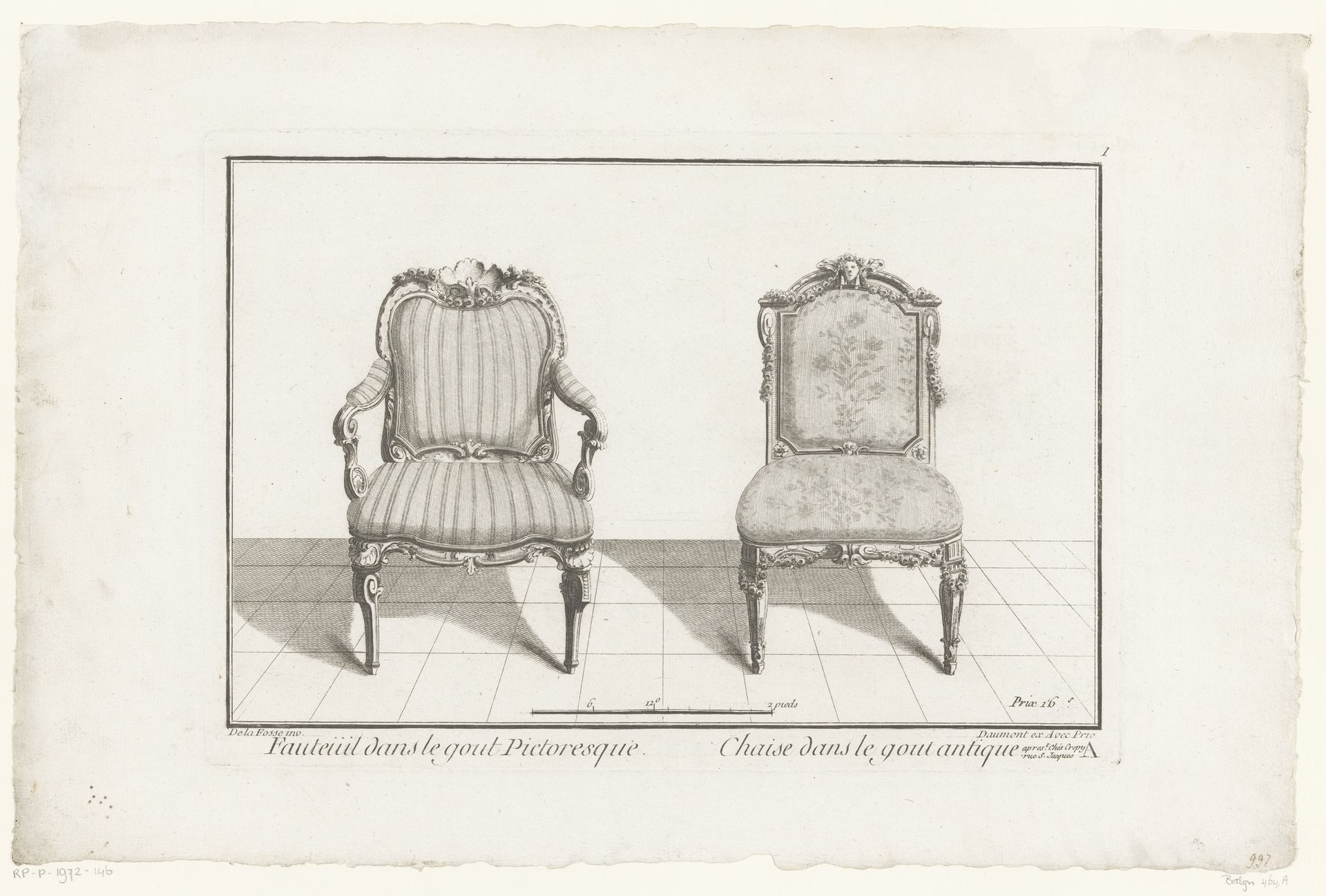 Twee stoelen by Anonymous