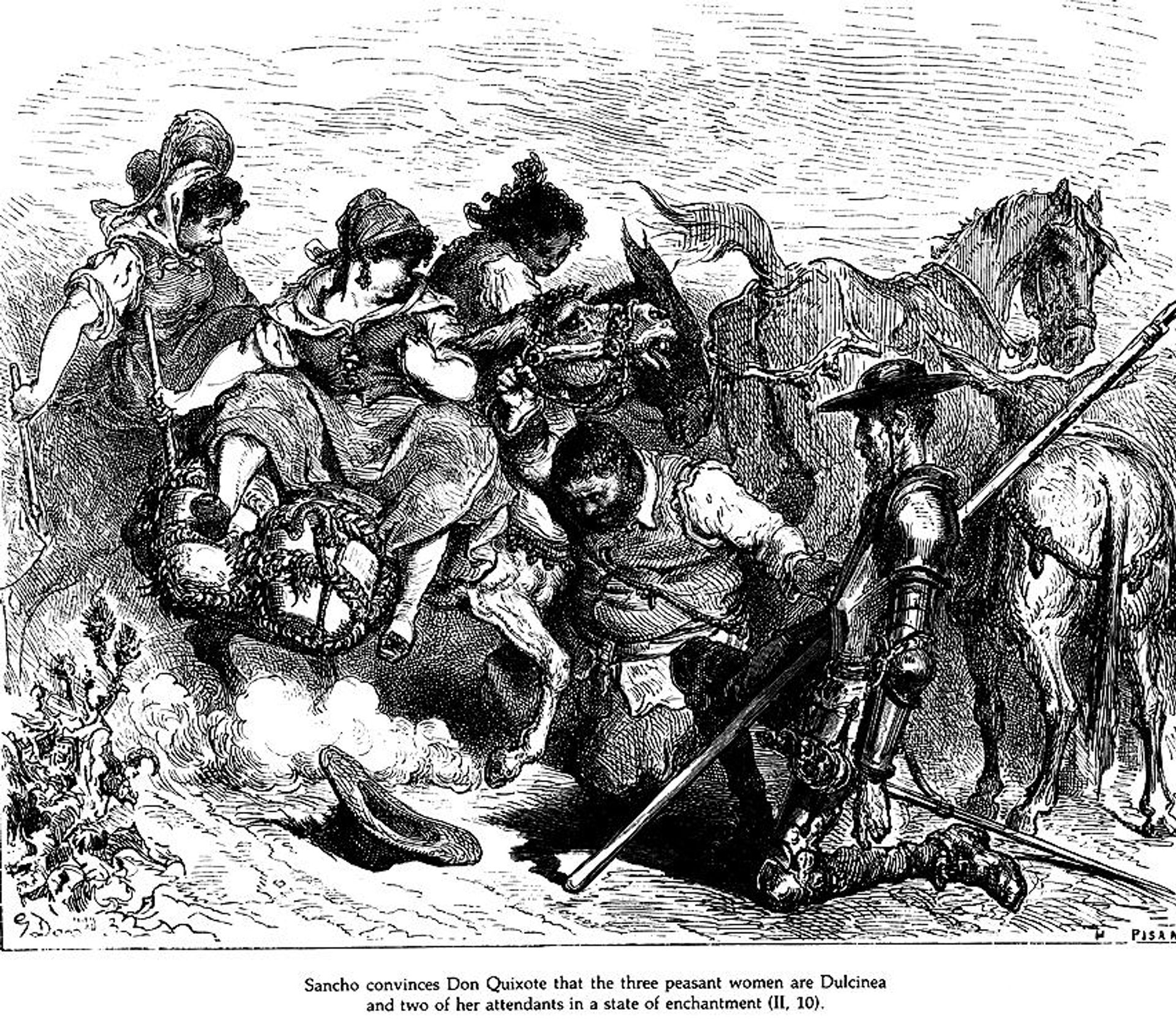 Don Quixote by Gustave Dore