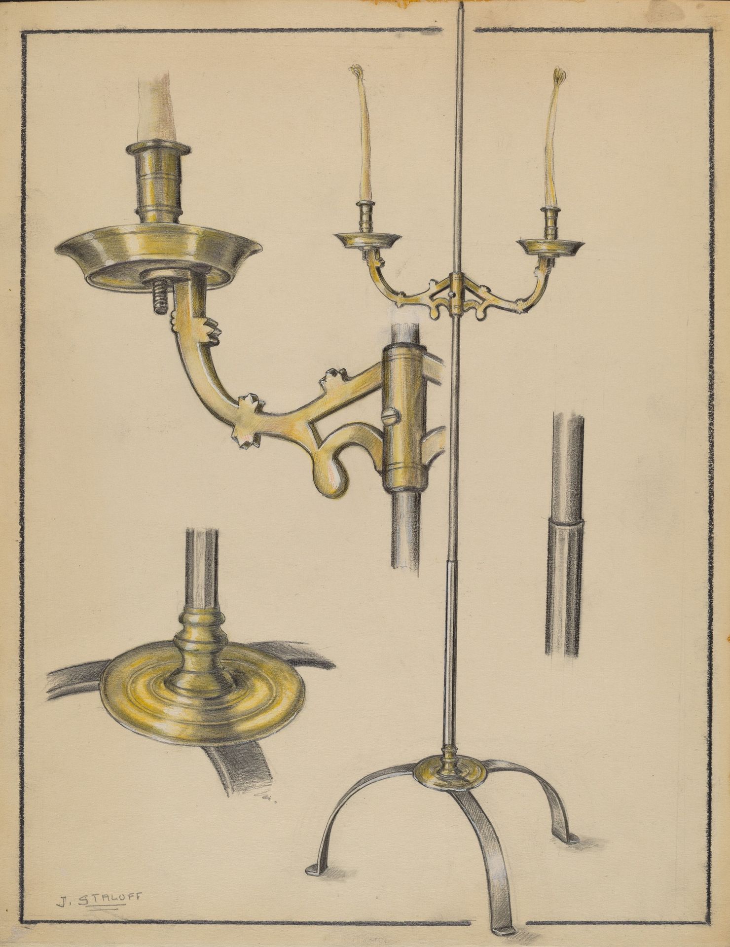 Candlestand by Jack Staloff
