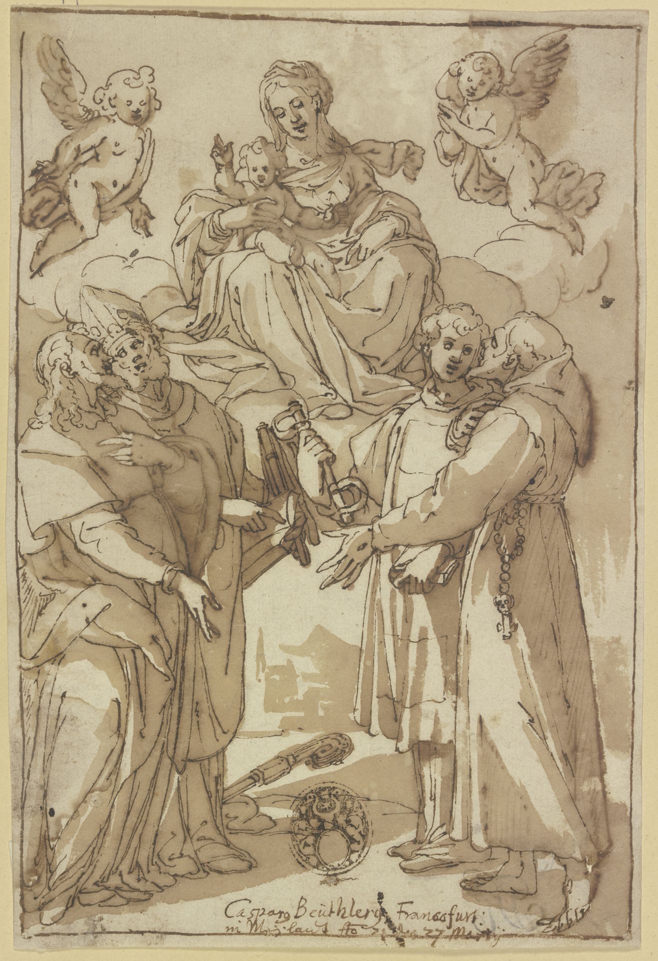 Sacra Conversazione by Caspar Beutler