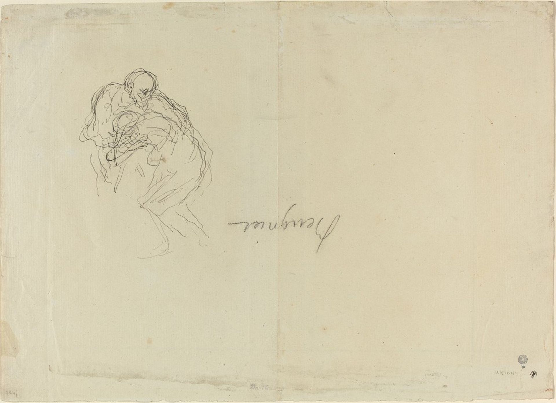The Prodigal Son II by Honoré Daumier
