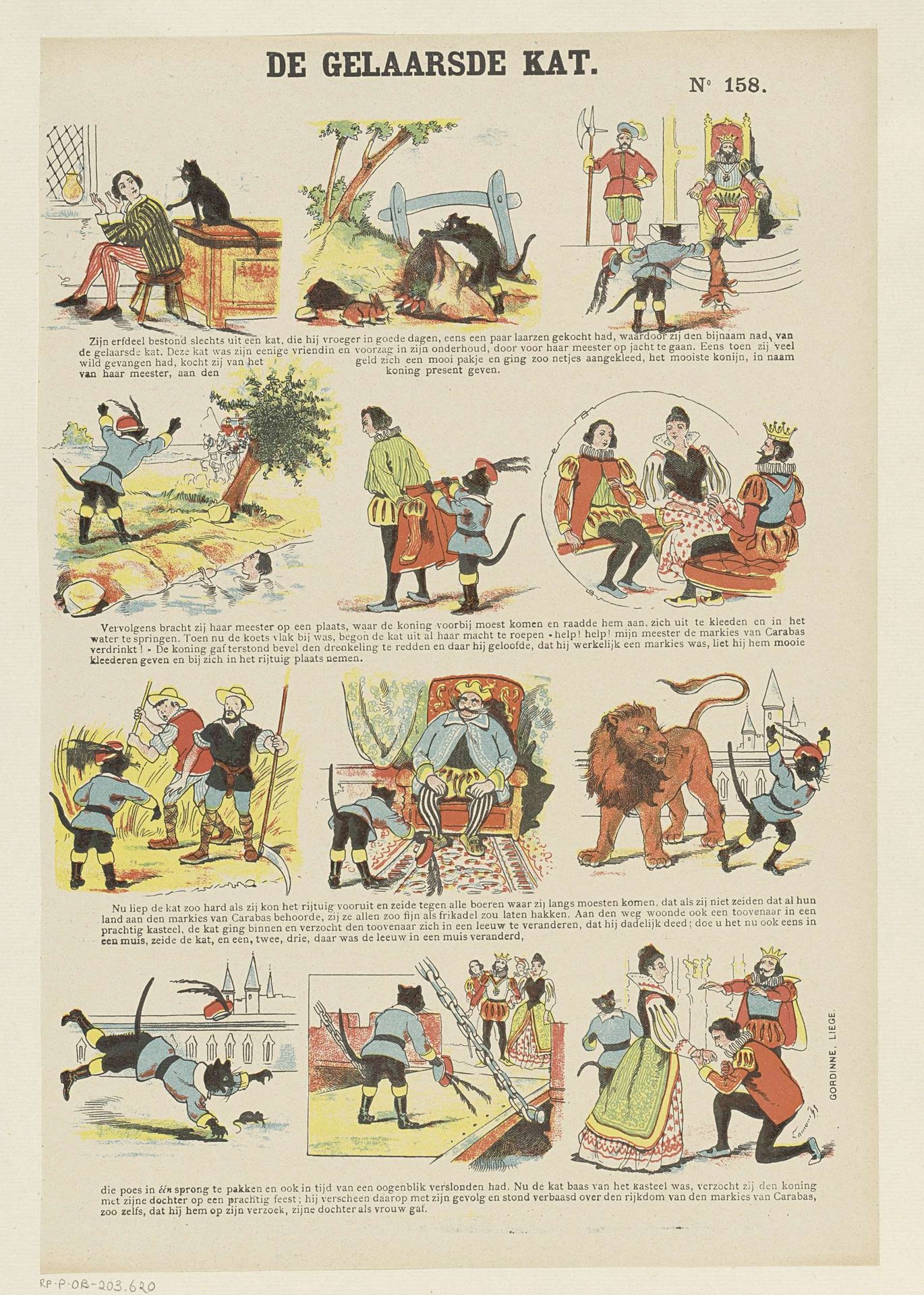 De gelaarsde kat by Lamouche