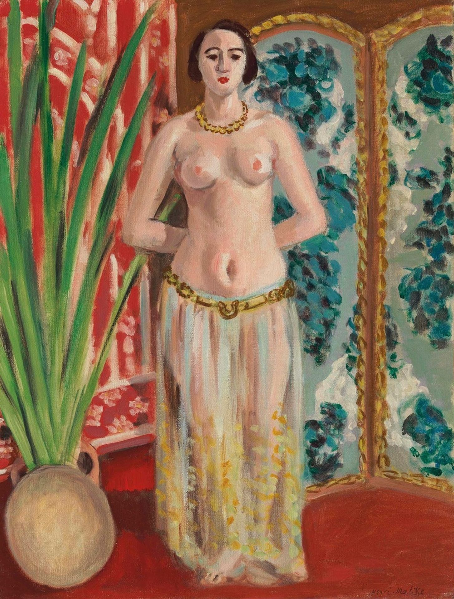 Odalisque, mains dans le dos by Henri Matisse