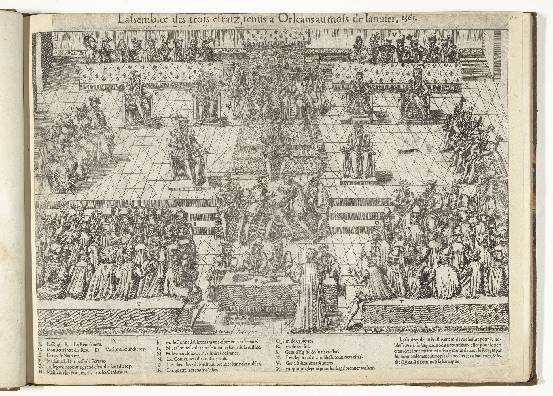 Vergadering te Orléans, 1561 by Jacques Tortorel