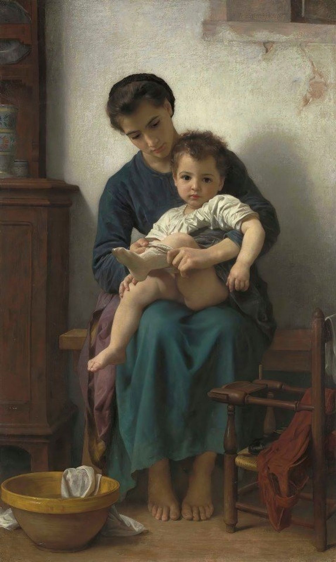 La grande soeur by William Bouguereau