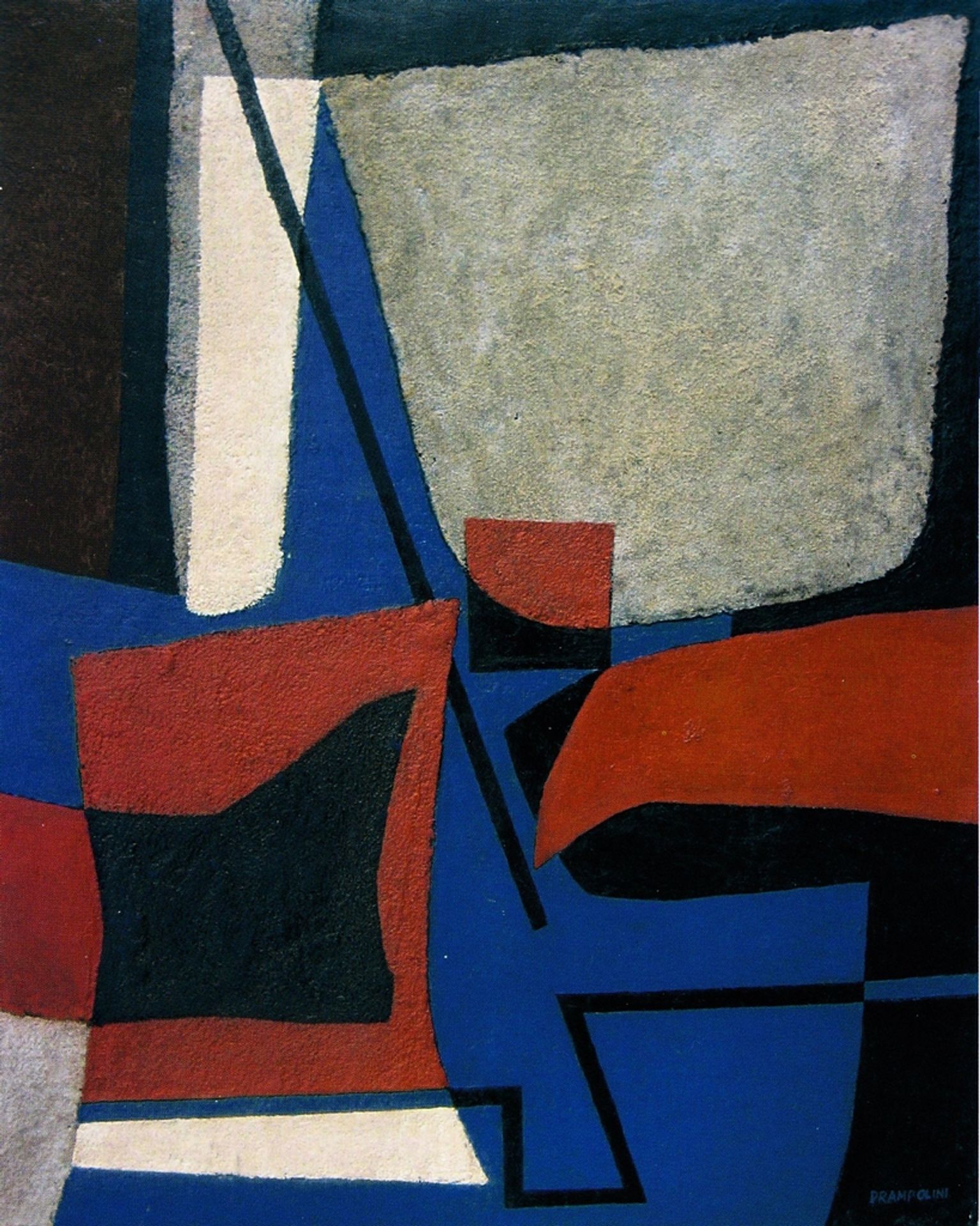 Abstract Composition by Enrico Prampolini