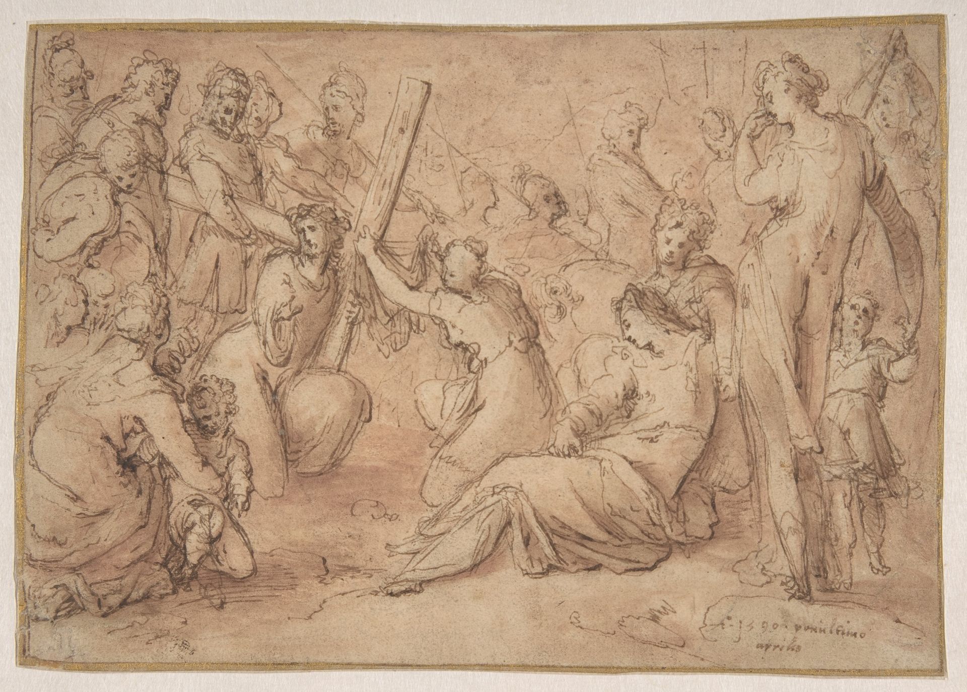 Christ Carrying the Cross by Caspar Fraisinger