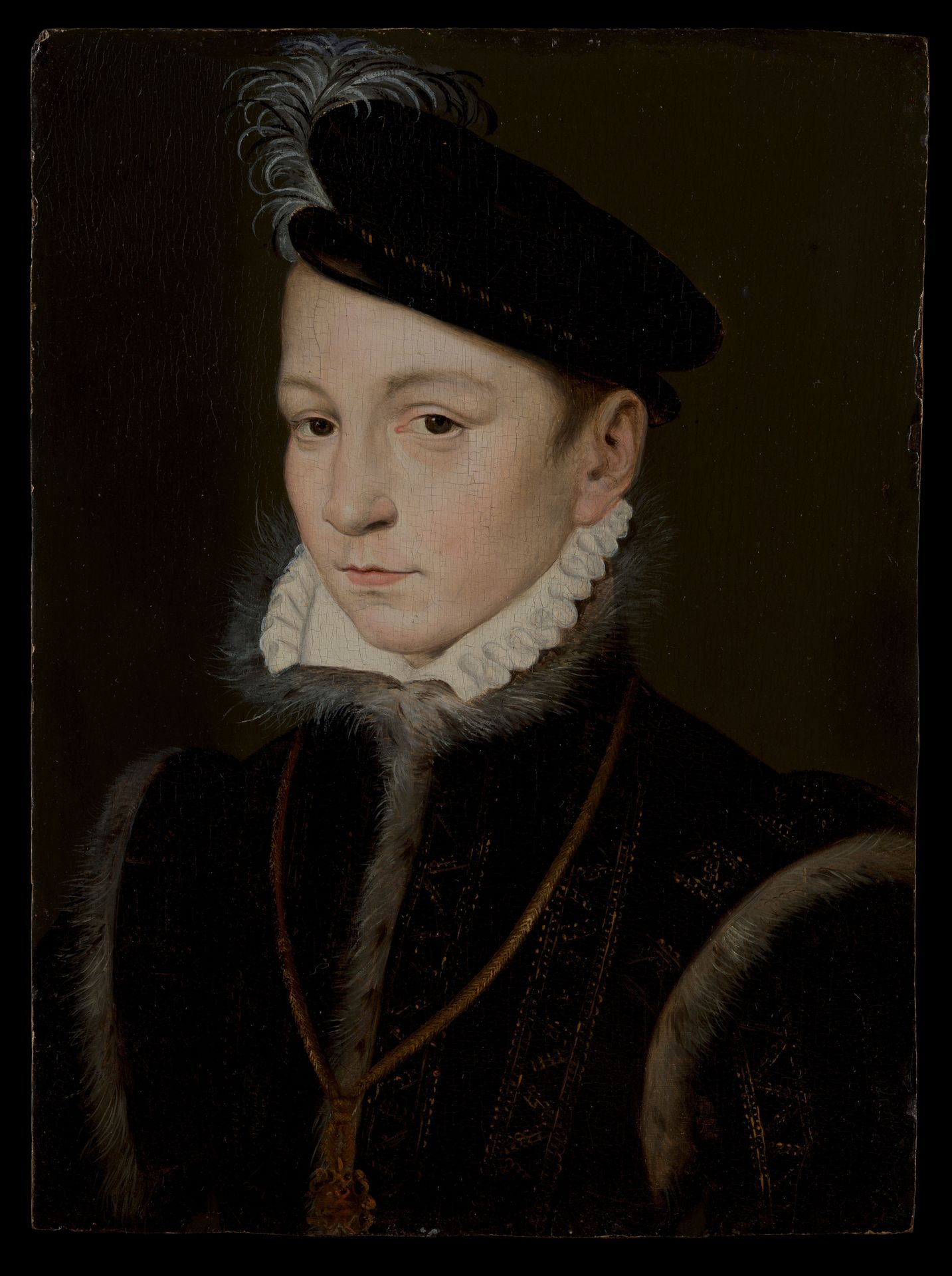 Charles IX (1550–1574), King of France by François Clouet