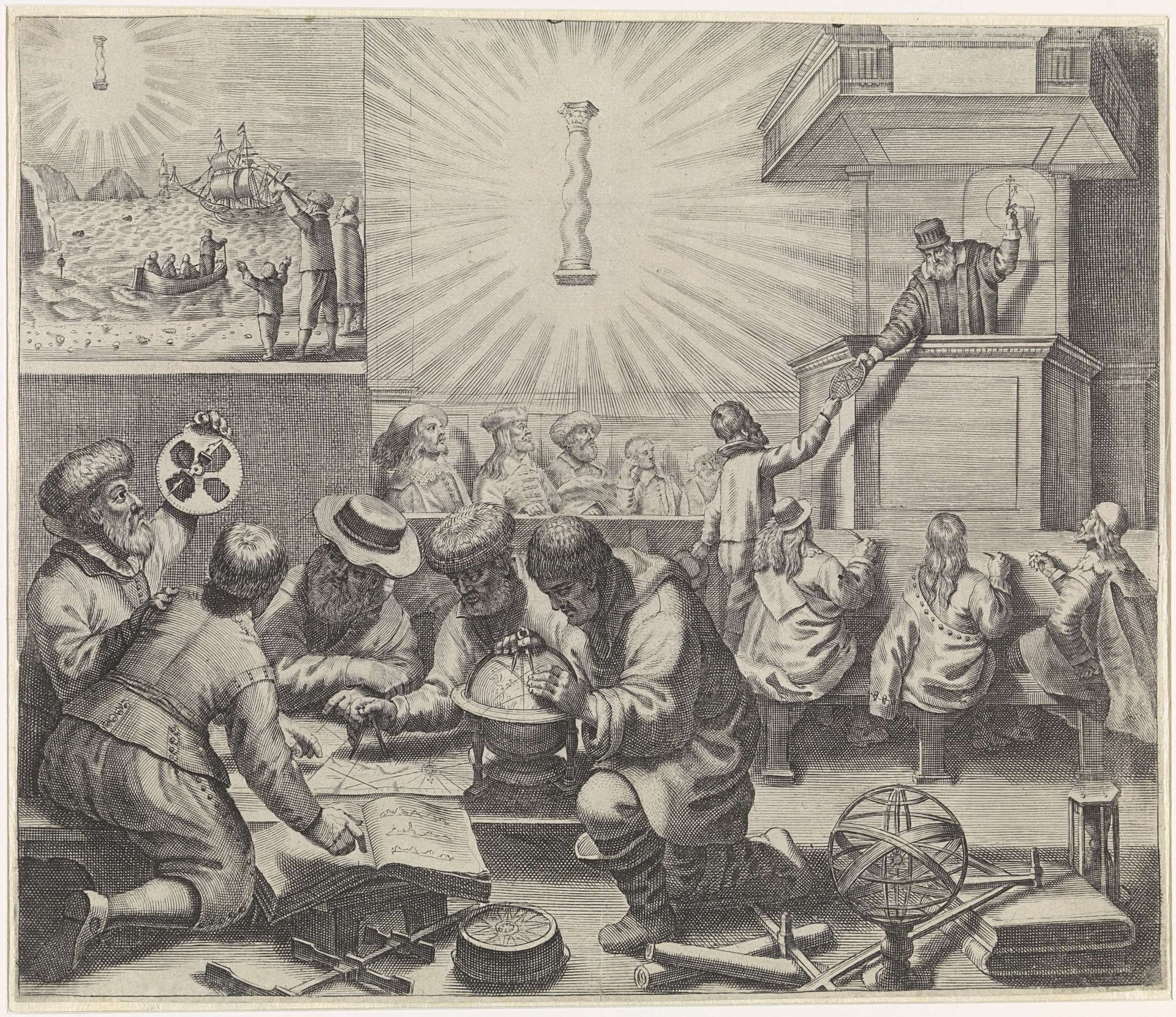 Instructie van zeevaarders by Crispijn van de (II) Passe