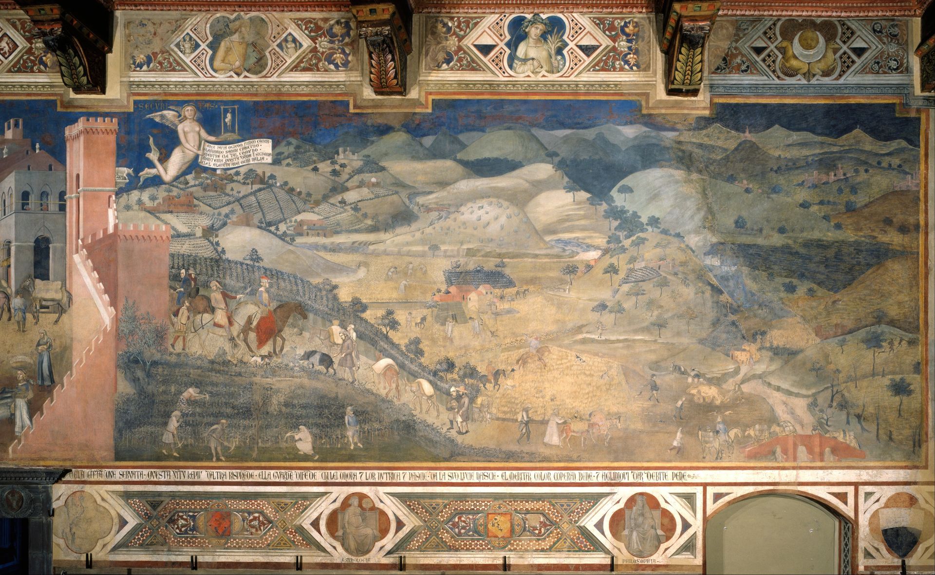 Effects of Good Government in the Countryside by Ambrogio Lorenzetti