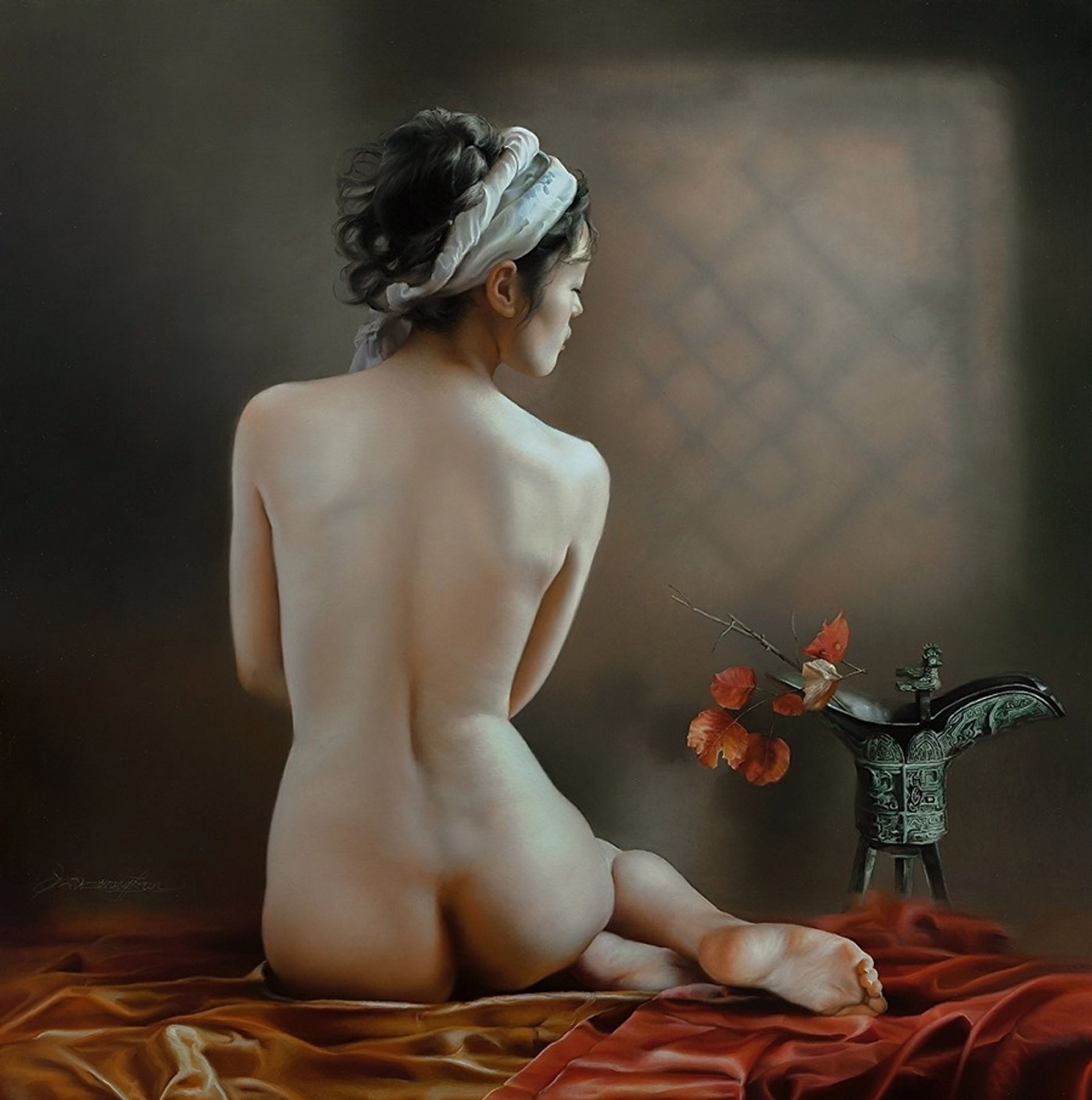 Flower Of The East by Kun Wang