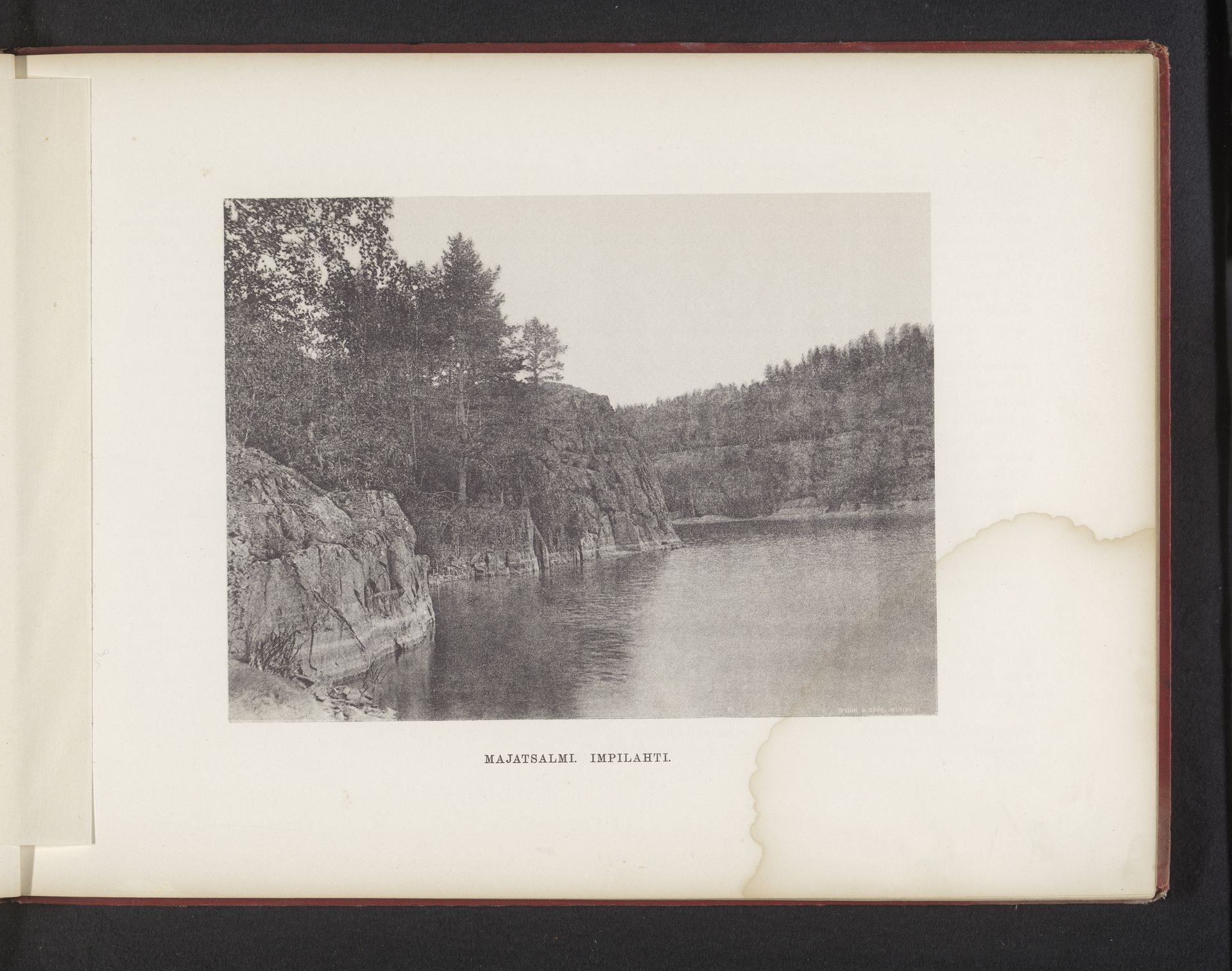 Gezicht op een rivier by Impi Backman