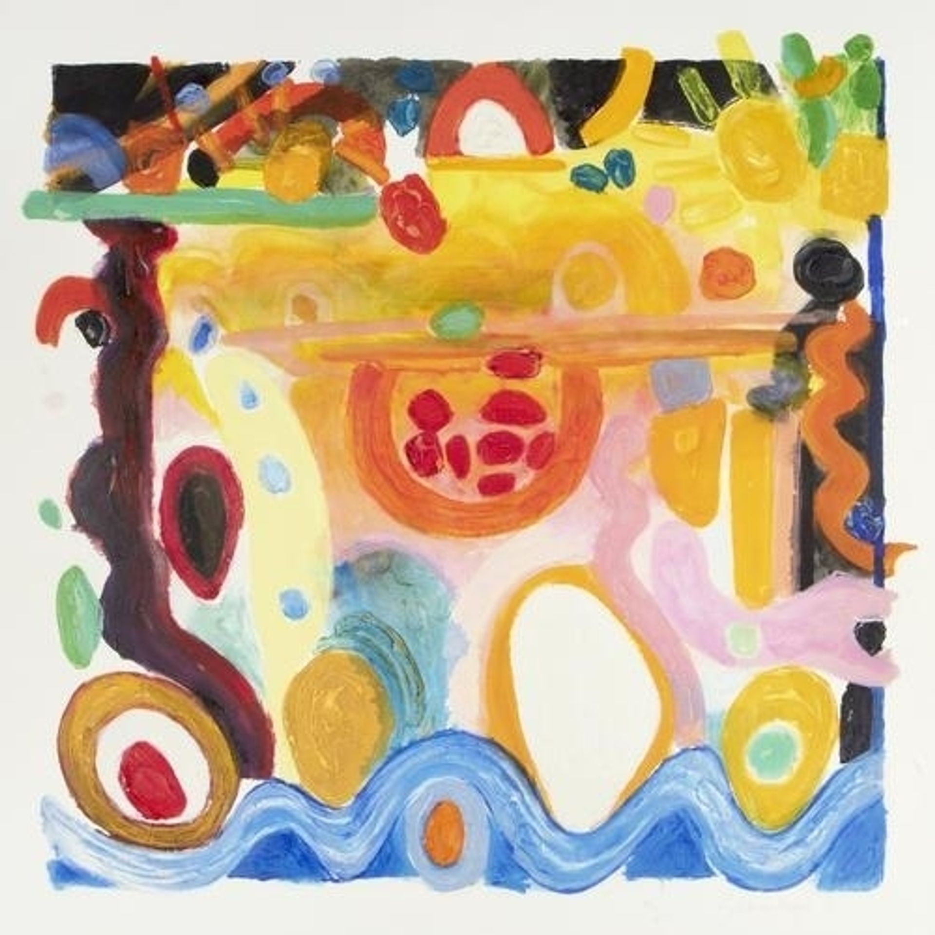 Untitled by Gillian Ayres
