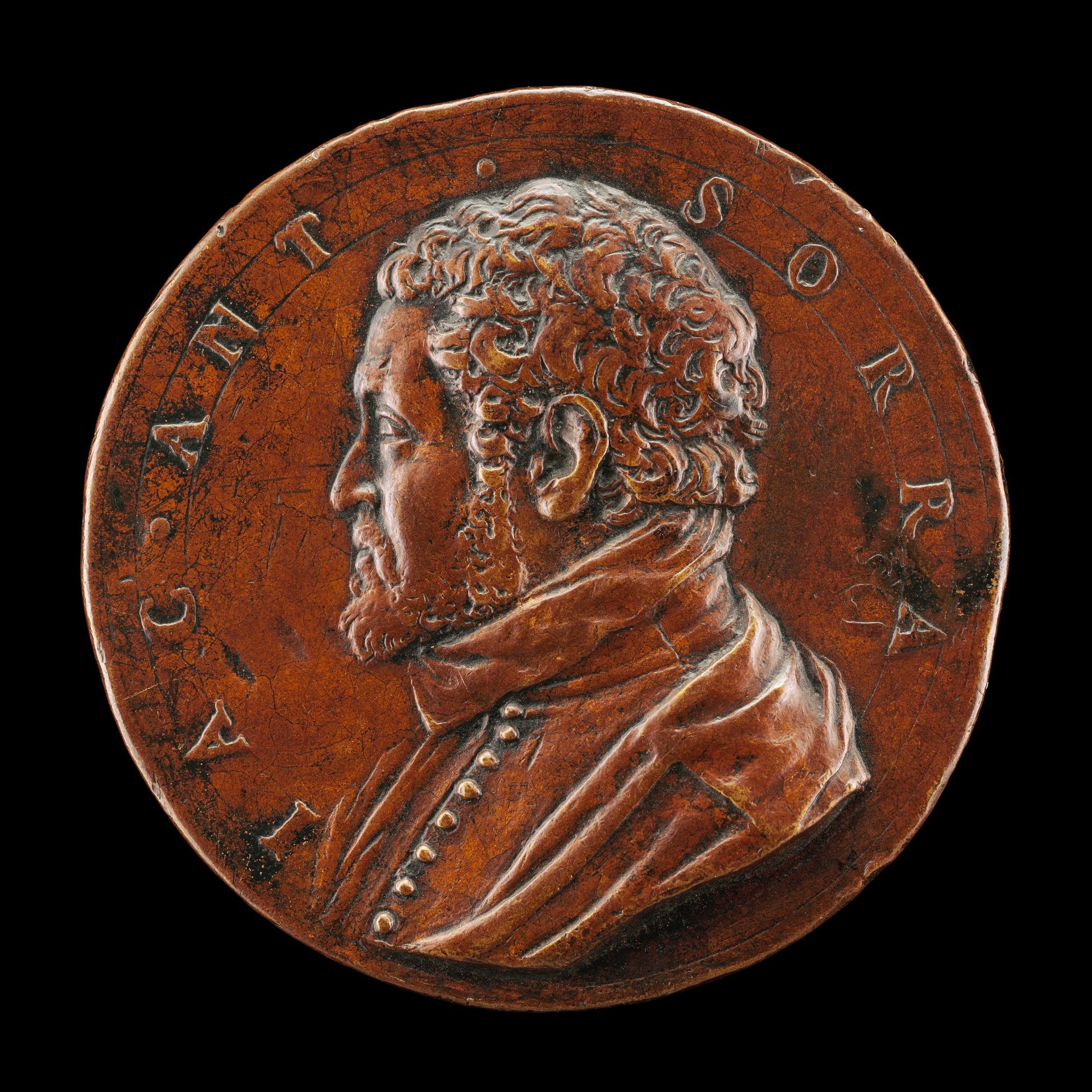 Jacopo Antonio Sorra [obverse] by Antonio Abondio