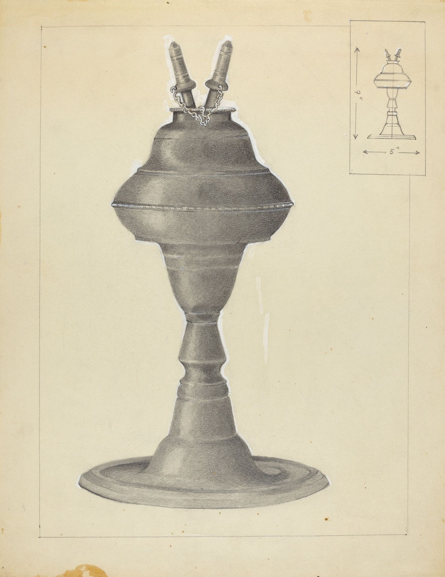 Lamp by A. Zaidenberg