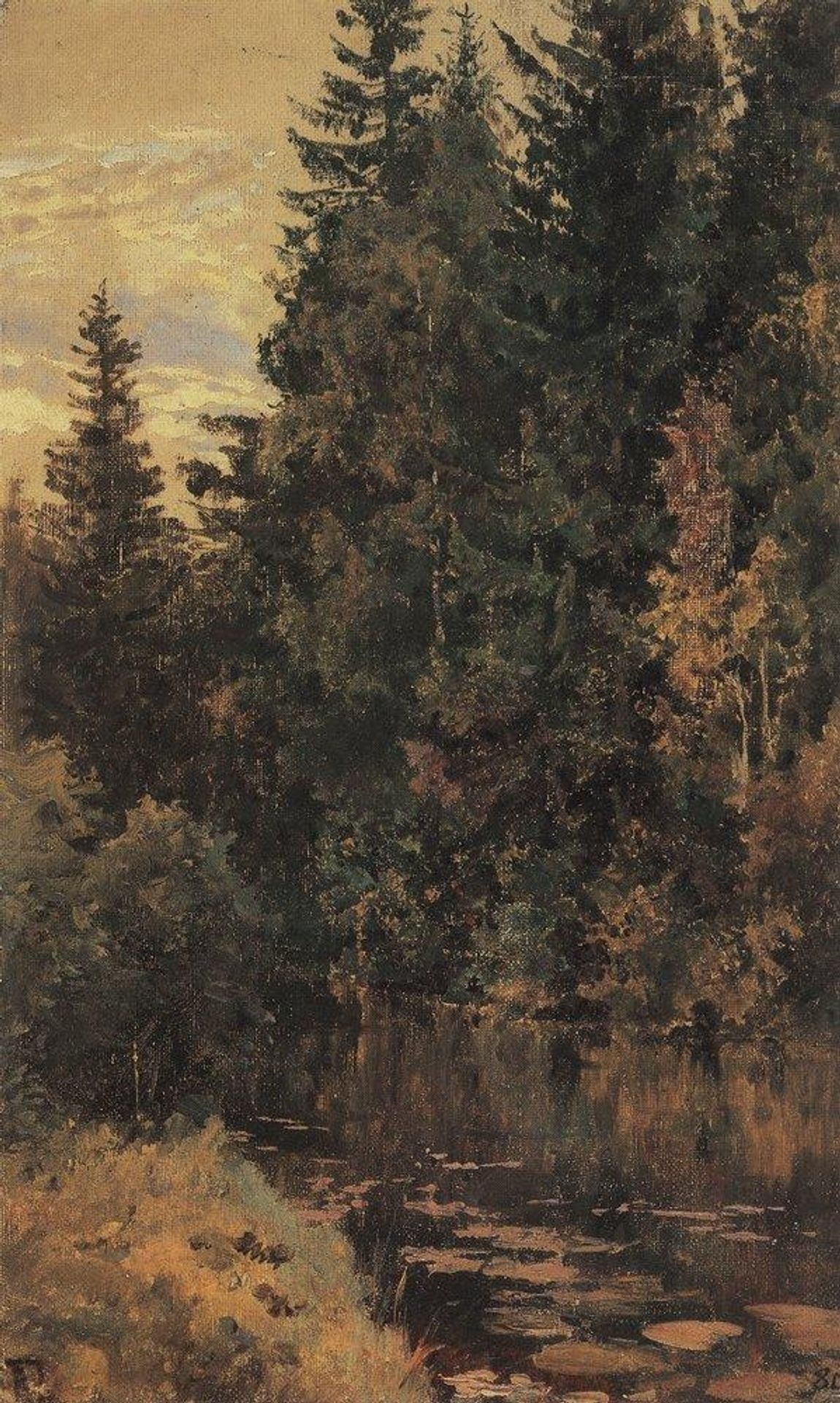 Pond by Vasily Polenov