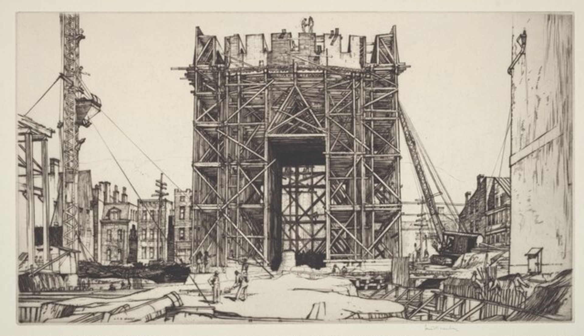 Cincinnati Terminal by Louis Conrad Rosenberg