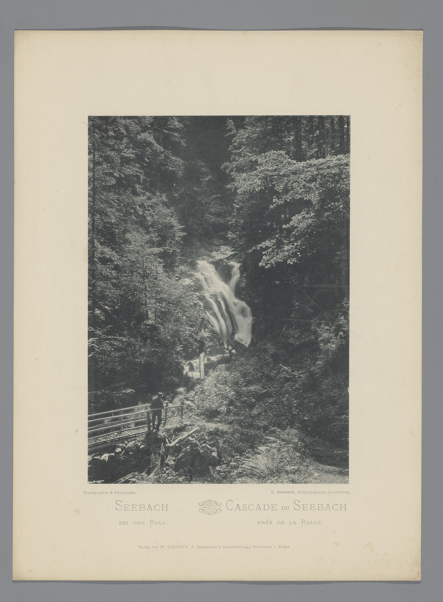 Waterval bij Seebach by Charles Bernhoeft