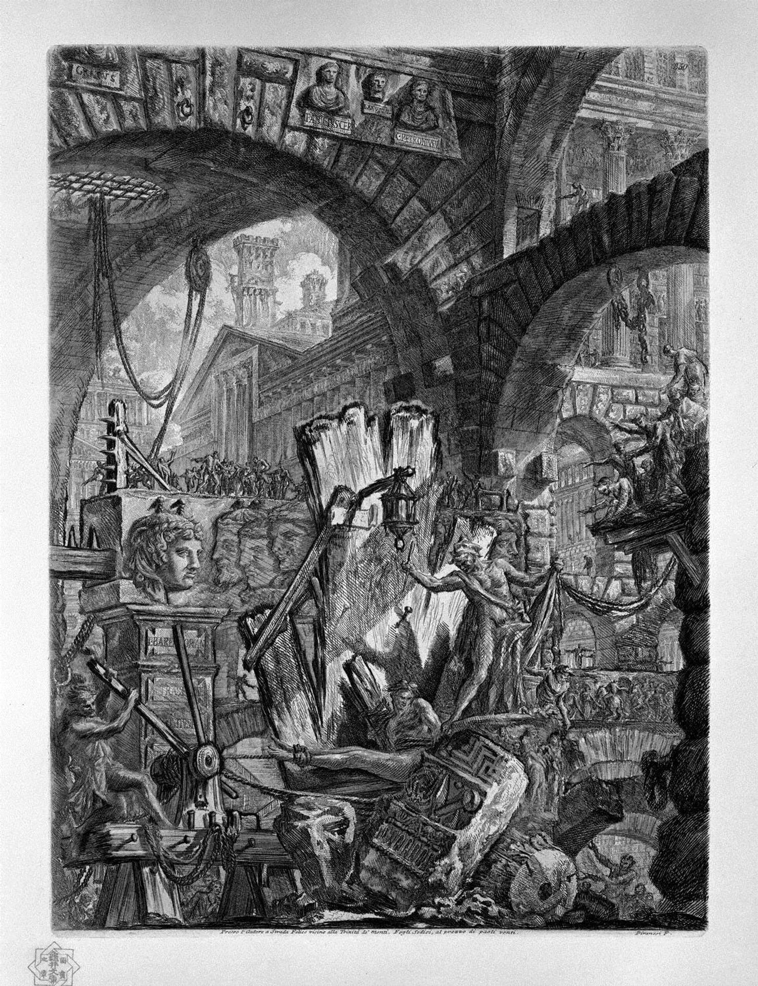 The Man on the Rack by Giovanni Battista Piranesi