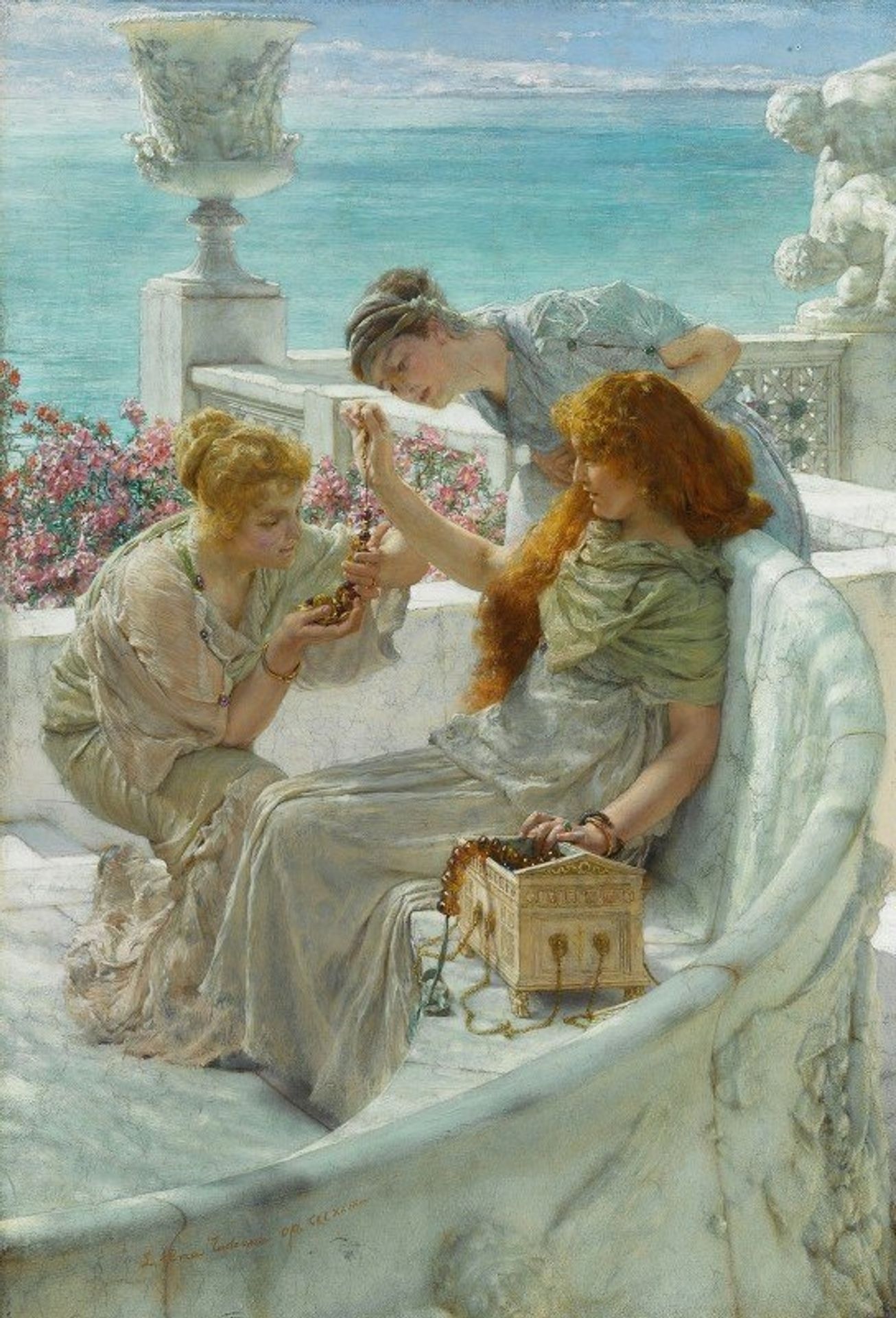 Fortune’s Favourite by Lawrence Alma-Tadema