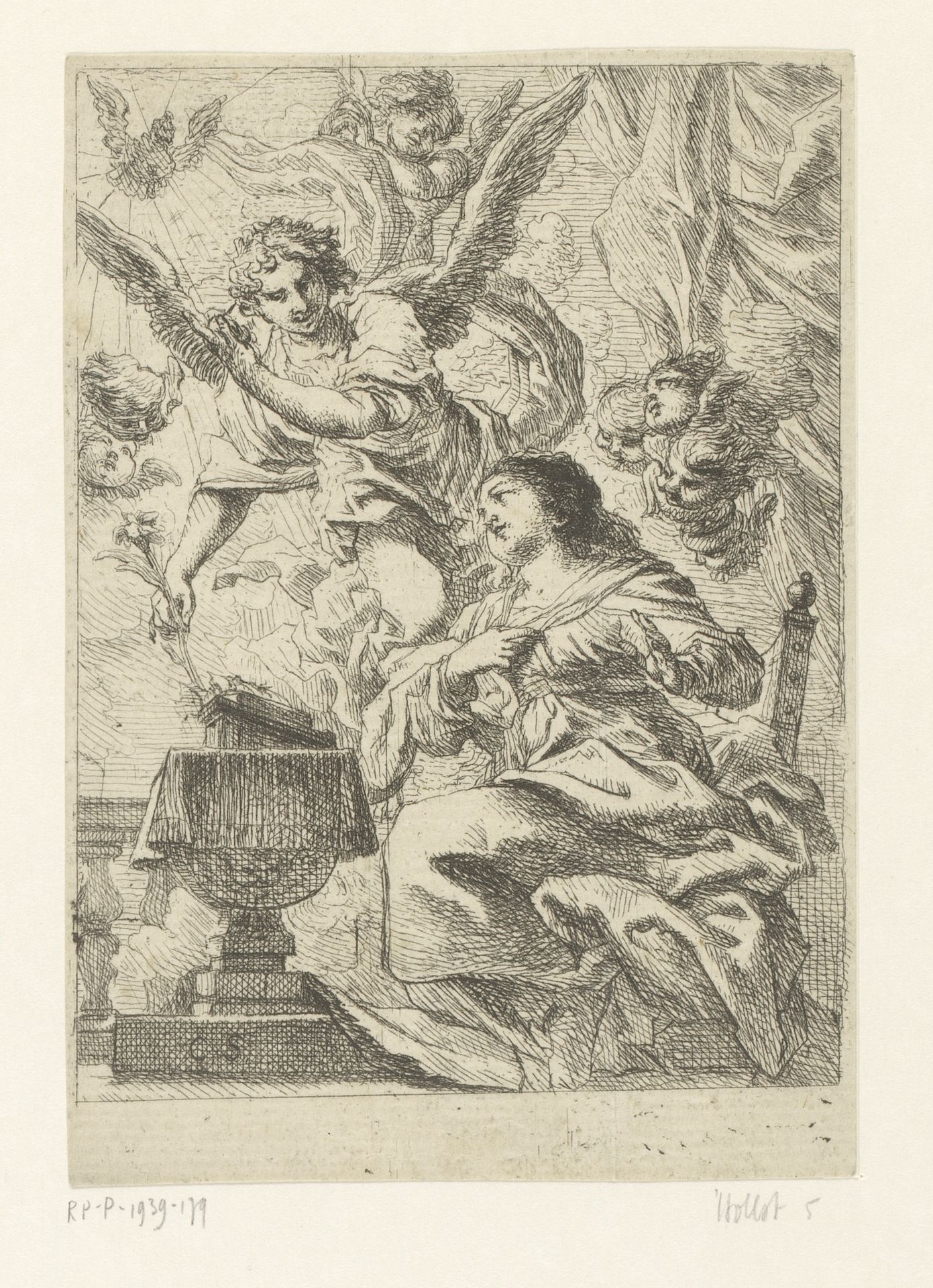 Annunciatie by Cornelis Schut