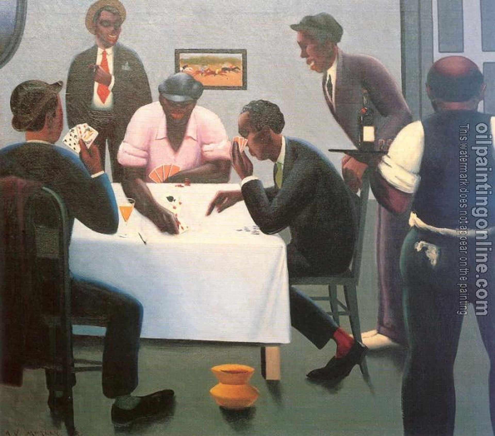The Boys in the Back Room by Archibald Motley