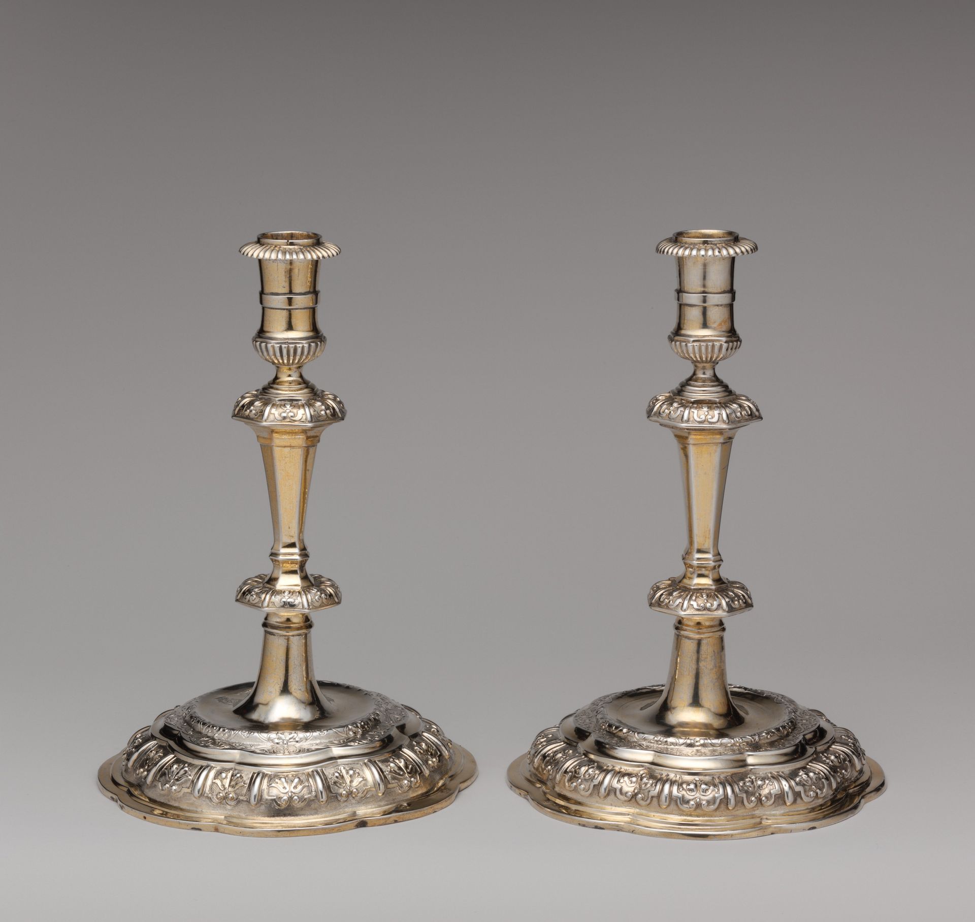 Candlestick (one of a pair) by Master "RW"