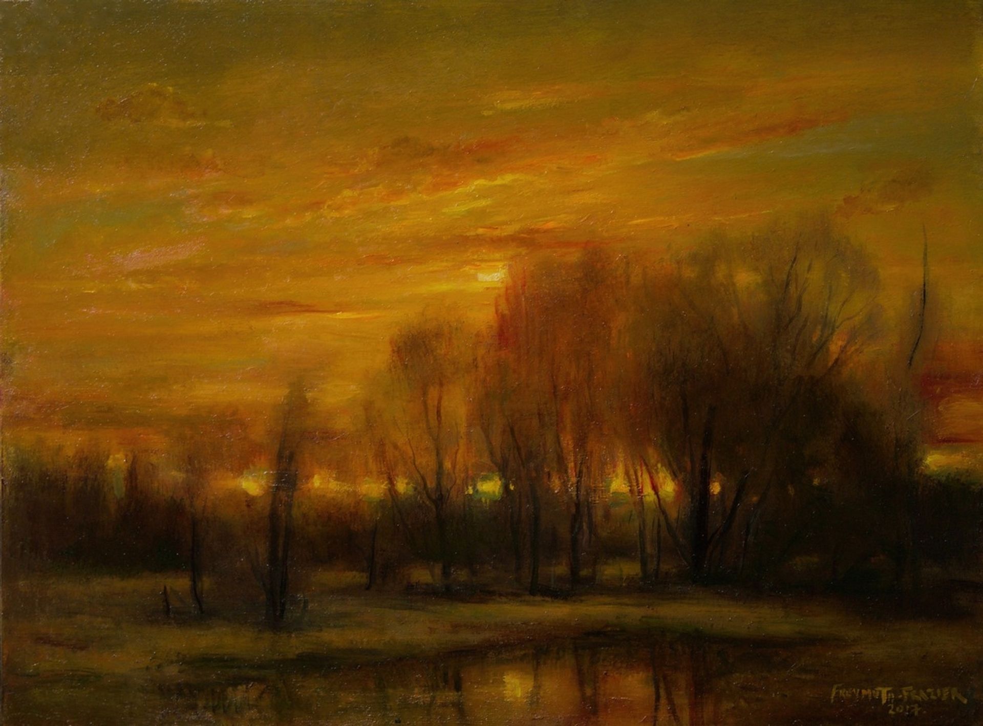 Red Clouds by Rose Freymuth-Frazier