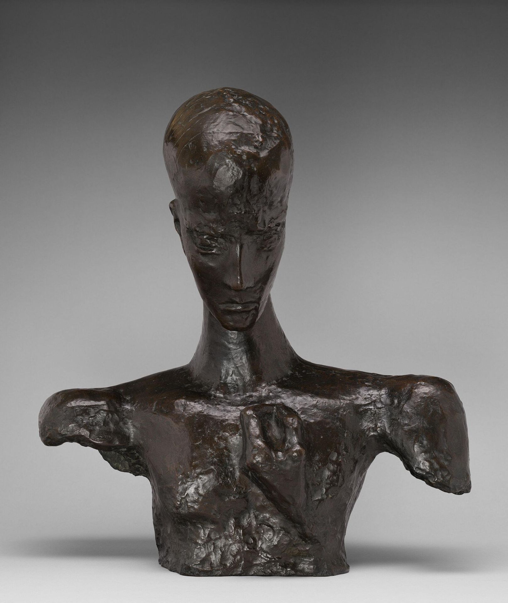 Head of a Thinker by Wilhelm Lehmbruck