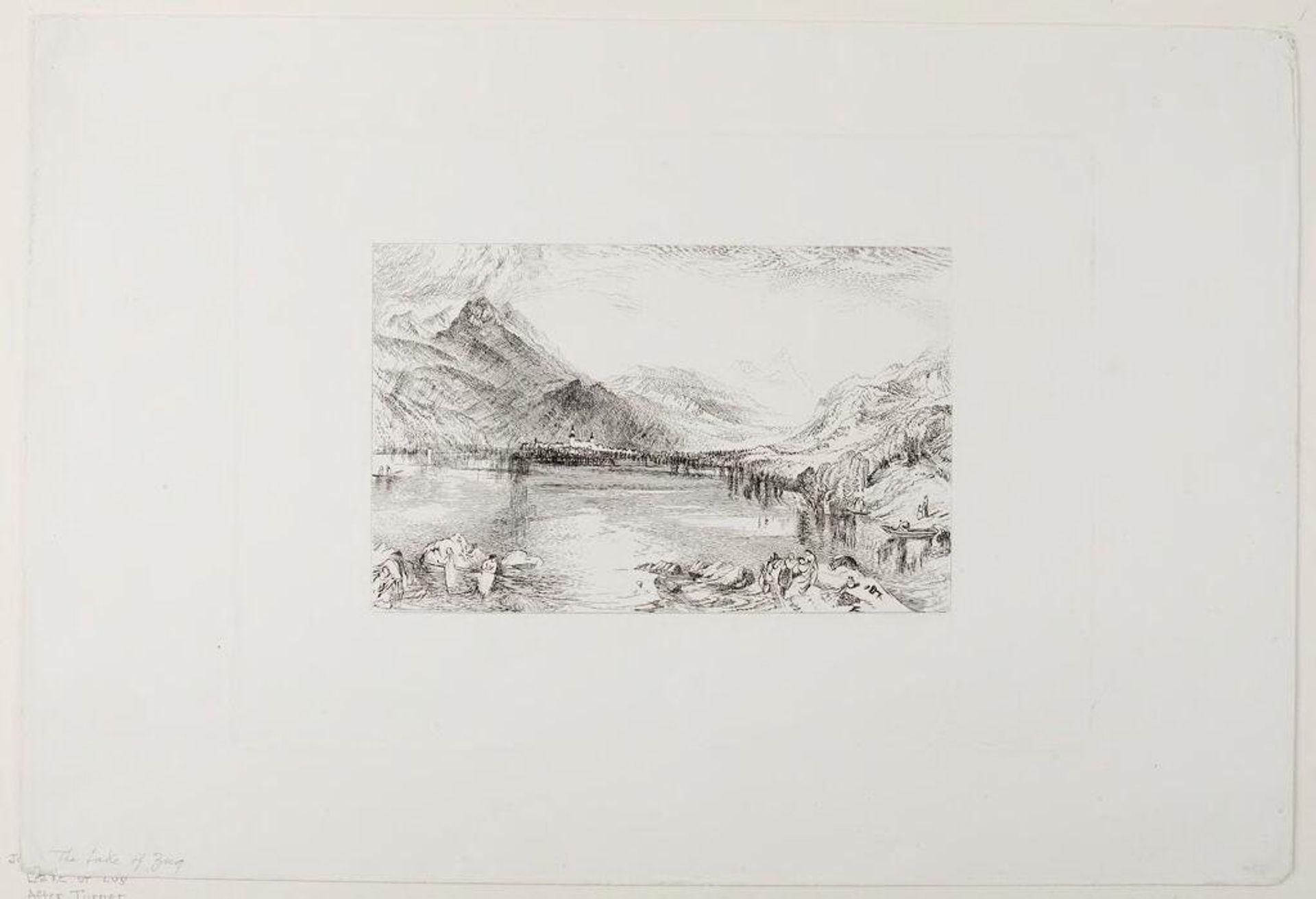 Lake of Zug by John Ruskin