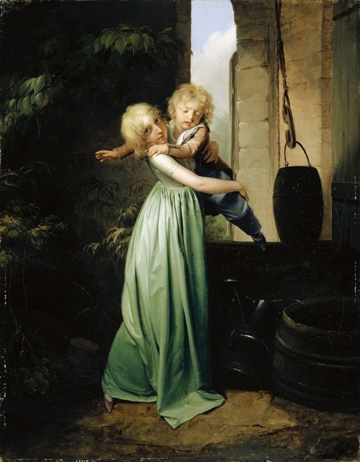 Brother Et Sœur by Louis Léopold Boilly