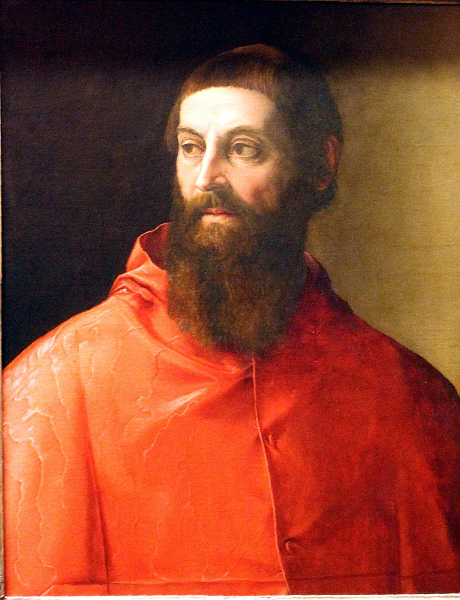 Cardinal Rodolfo Pio by Francesco de' Rossi (Francesco Salviati), "Cecchino"