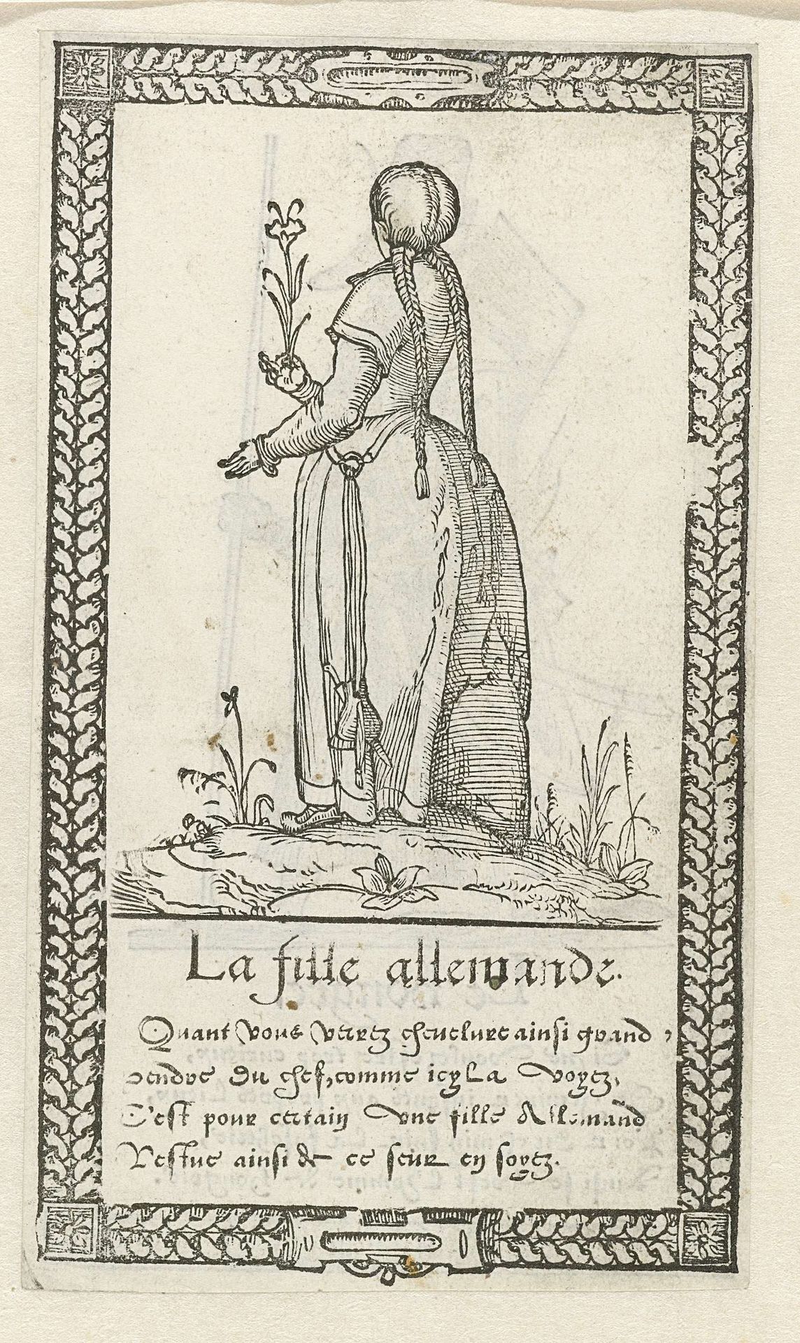 Meisje uit Duitsland by François Desprez