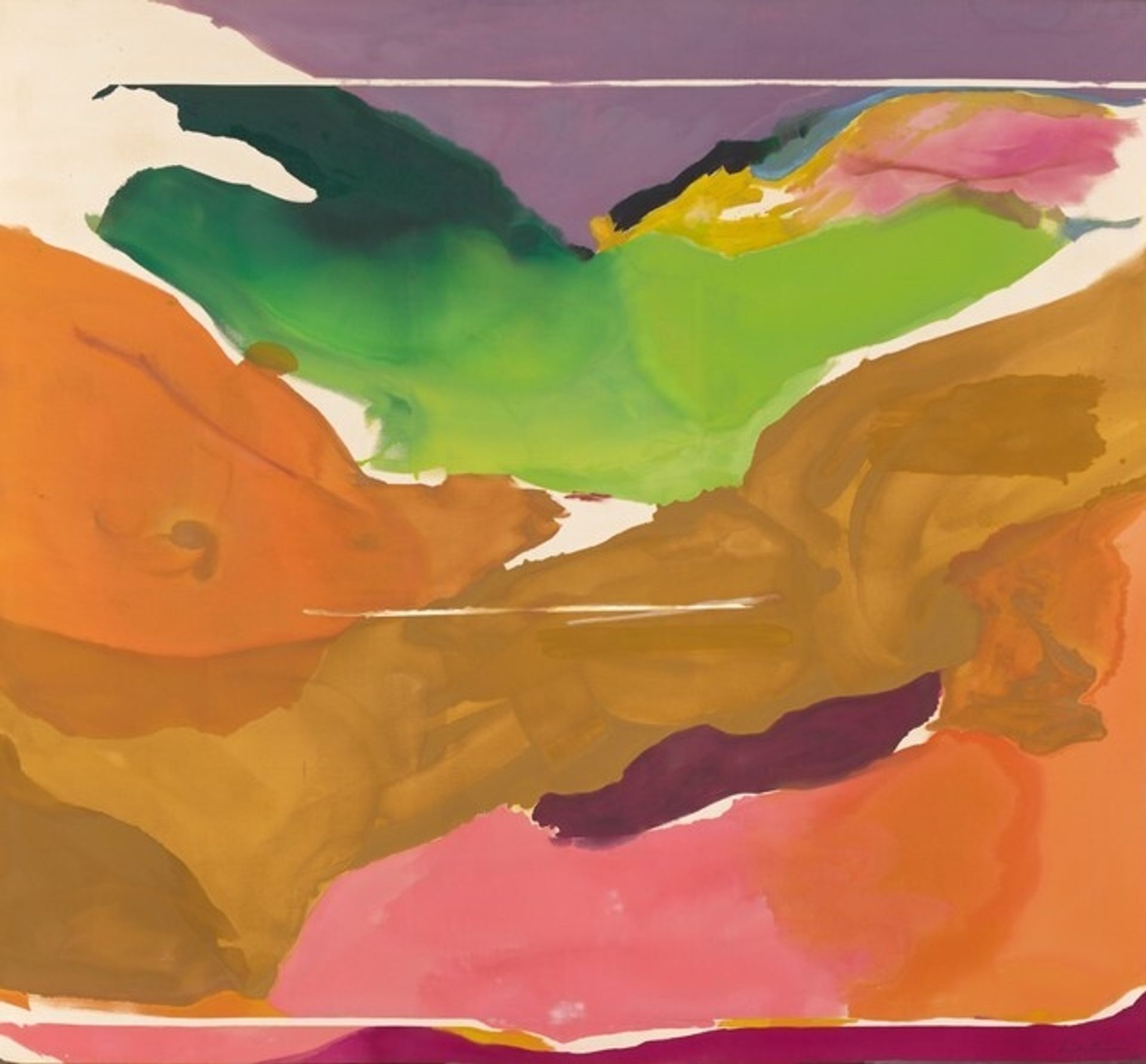 Nature Abhors a Vacuum by Helen Frankenthaler